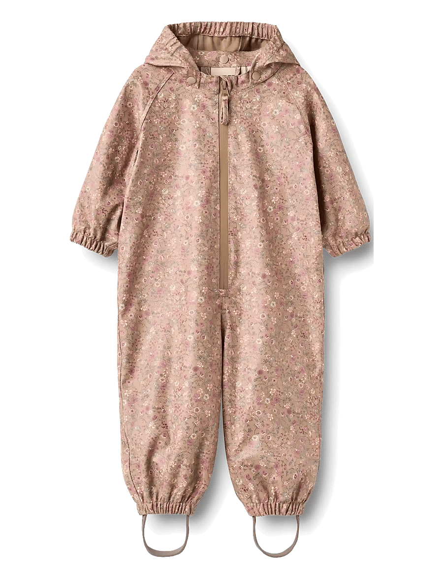 Wheat - Rainsuit Mika - regenschutzanzüge - portabella flowers - 0