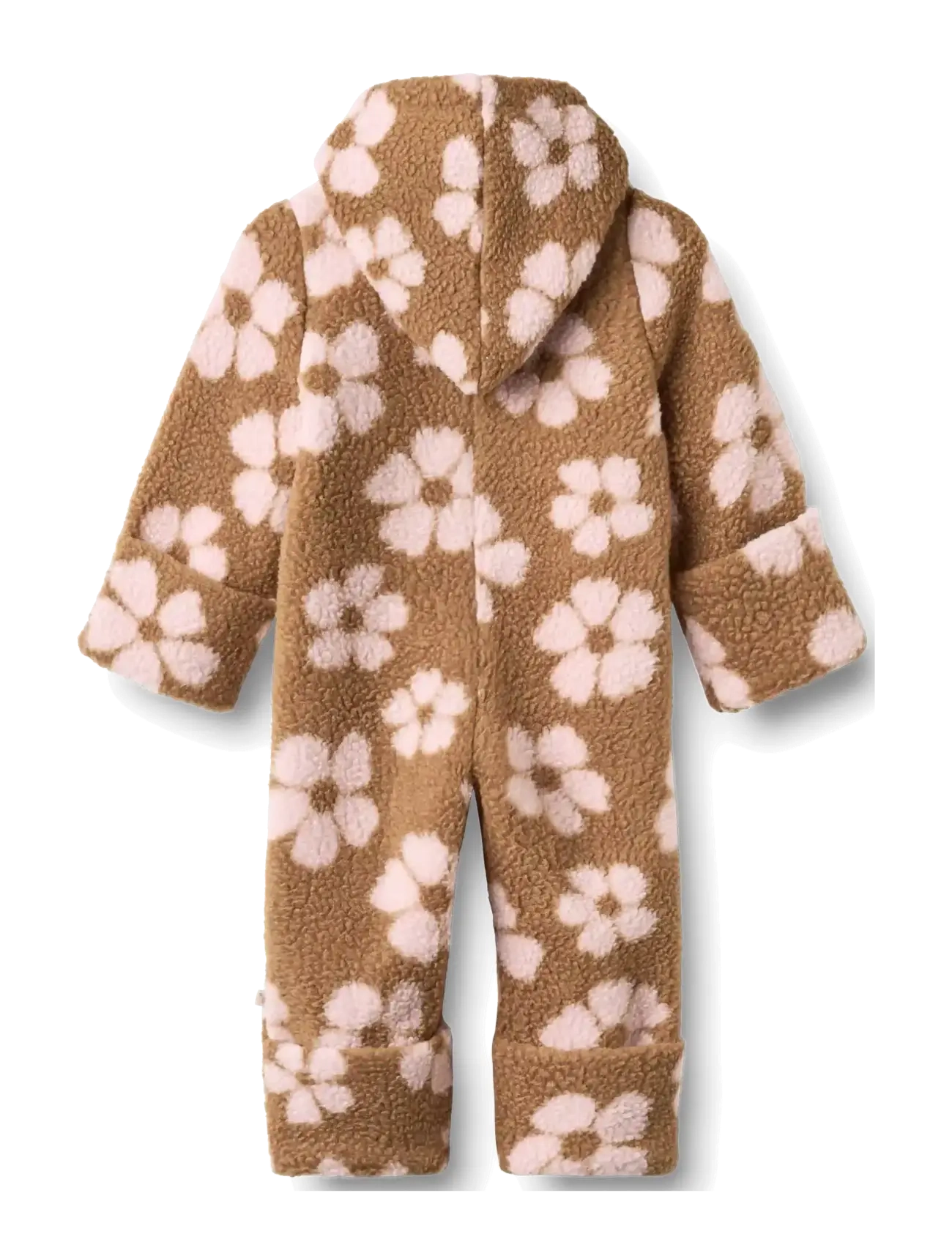 Wheat - Fleece suit Allo - fleece-sets - warm hazel flowers - 1