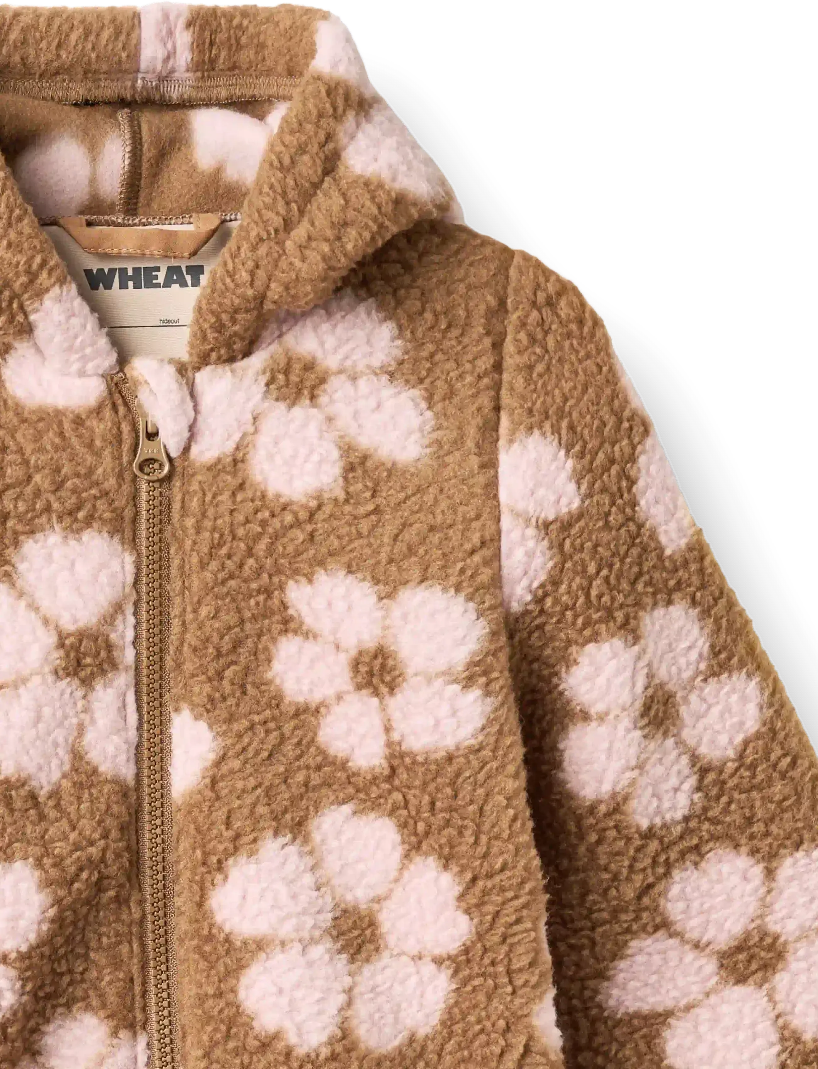 Wheat - Fleece suit Allo - fleece-sets - warm hazel flowers - 2
