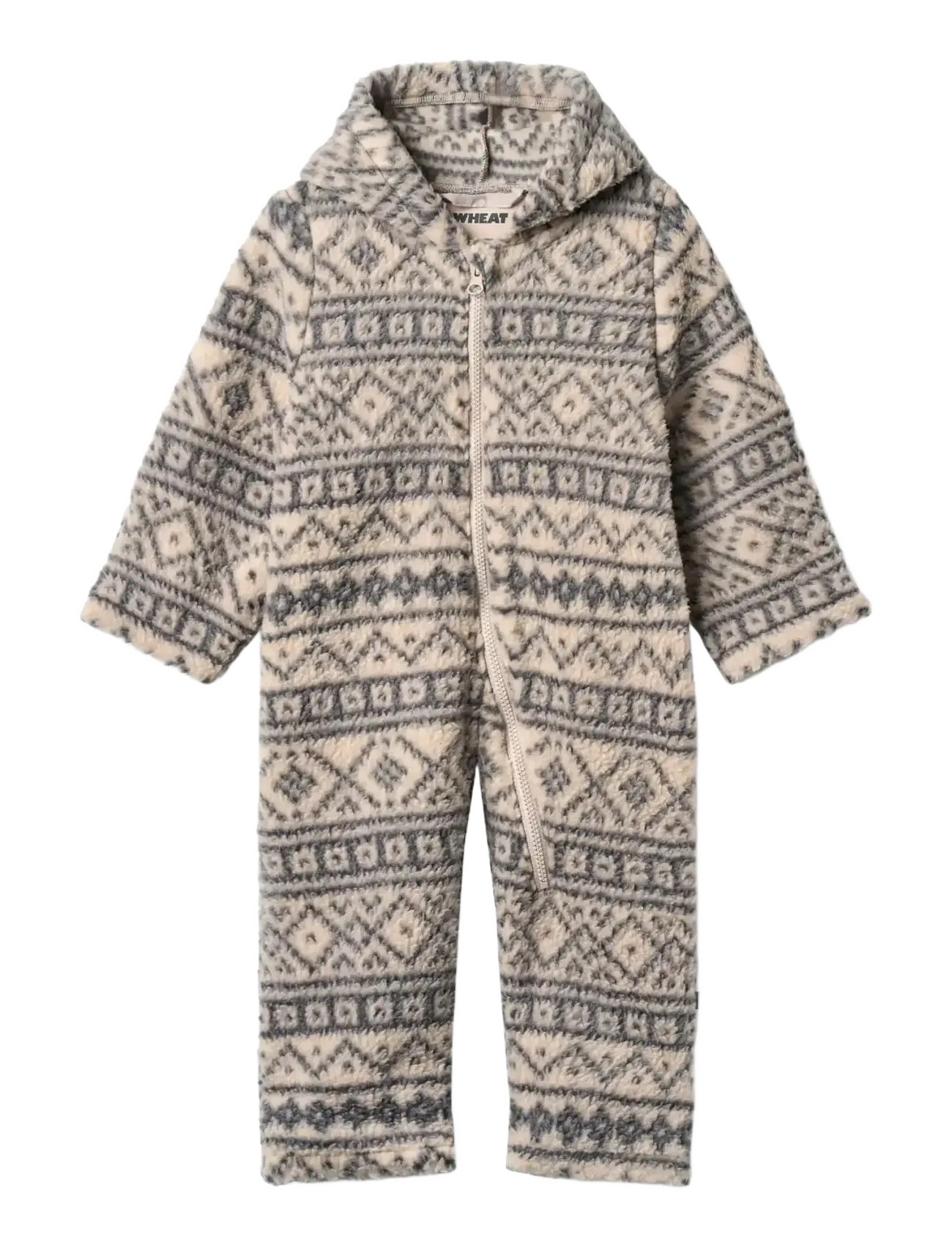 WHEAT Fleece Anzug Allo Cream - 68 - Kinder