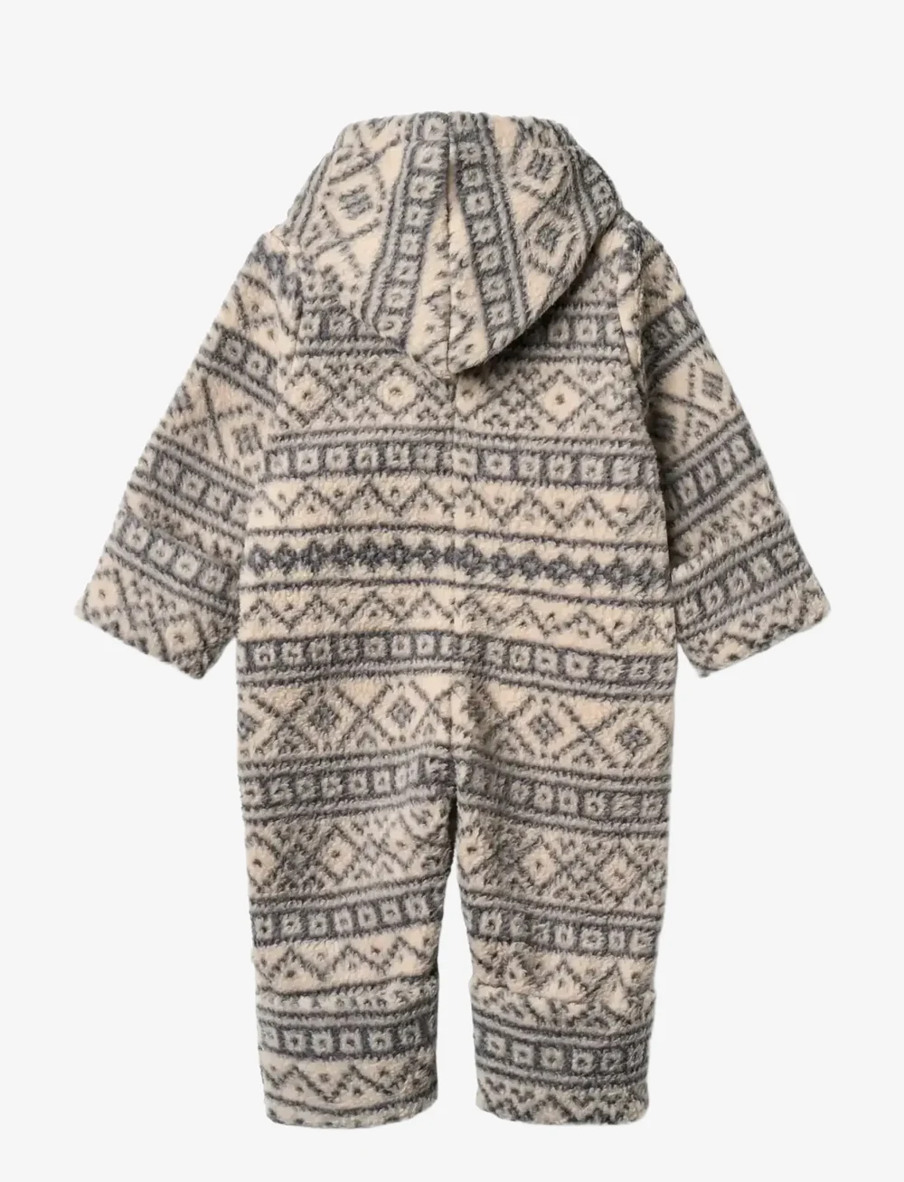 Wheat - Fleece Suit Allo - fleece overalls - warm sand jaquard - 1