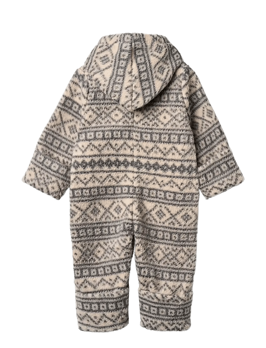 Wheat - Fleece suit Allo - fliisist komplektid - warm sand jaquard - 1