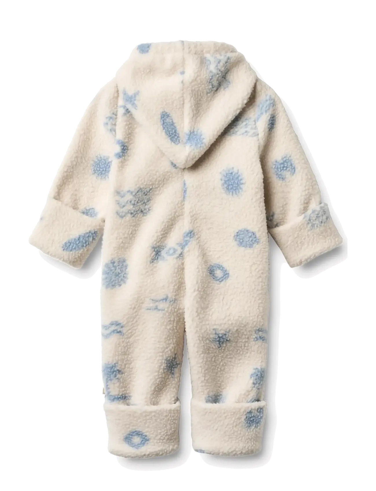 Wheat - Fleece suit Allo - overtøj - white onyx jacquard - 2