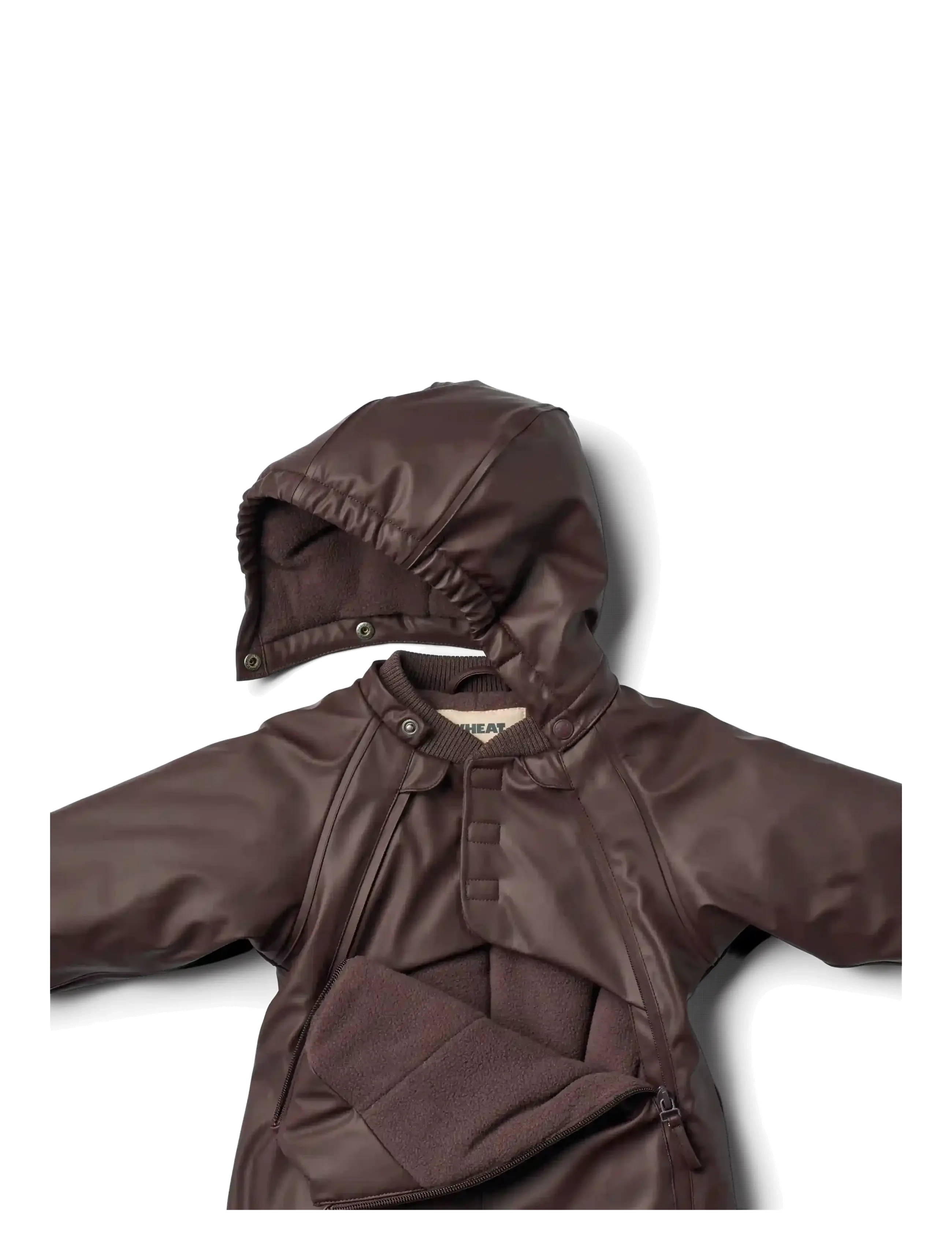 Wheat - Wintersuit Evig - schneeanzug - chocolate plum - 2