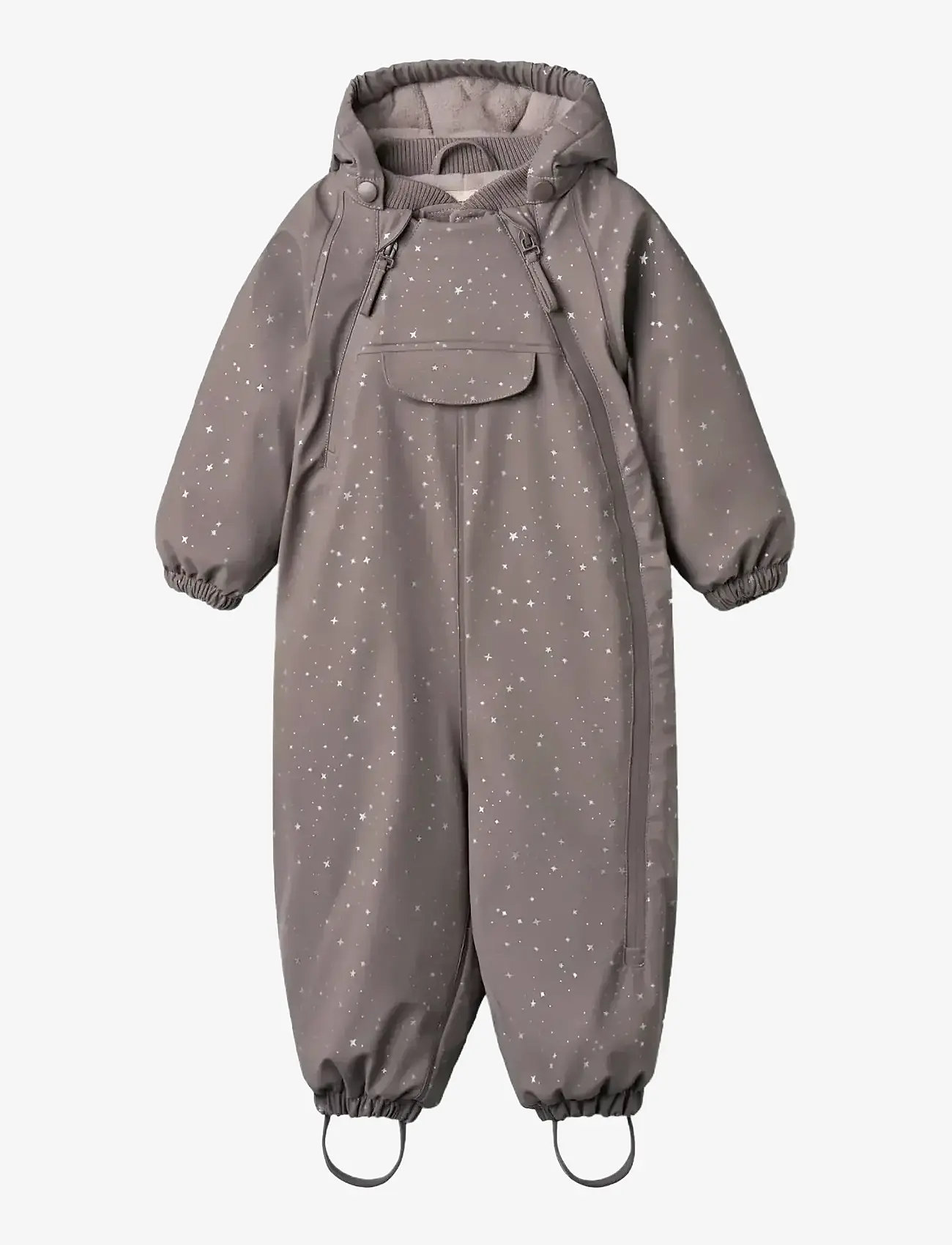 Wheat - Wintersuit Evig - børn - purple stone stars - 0