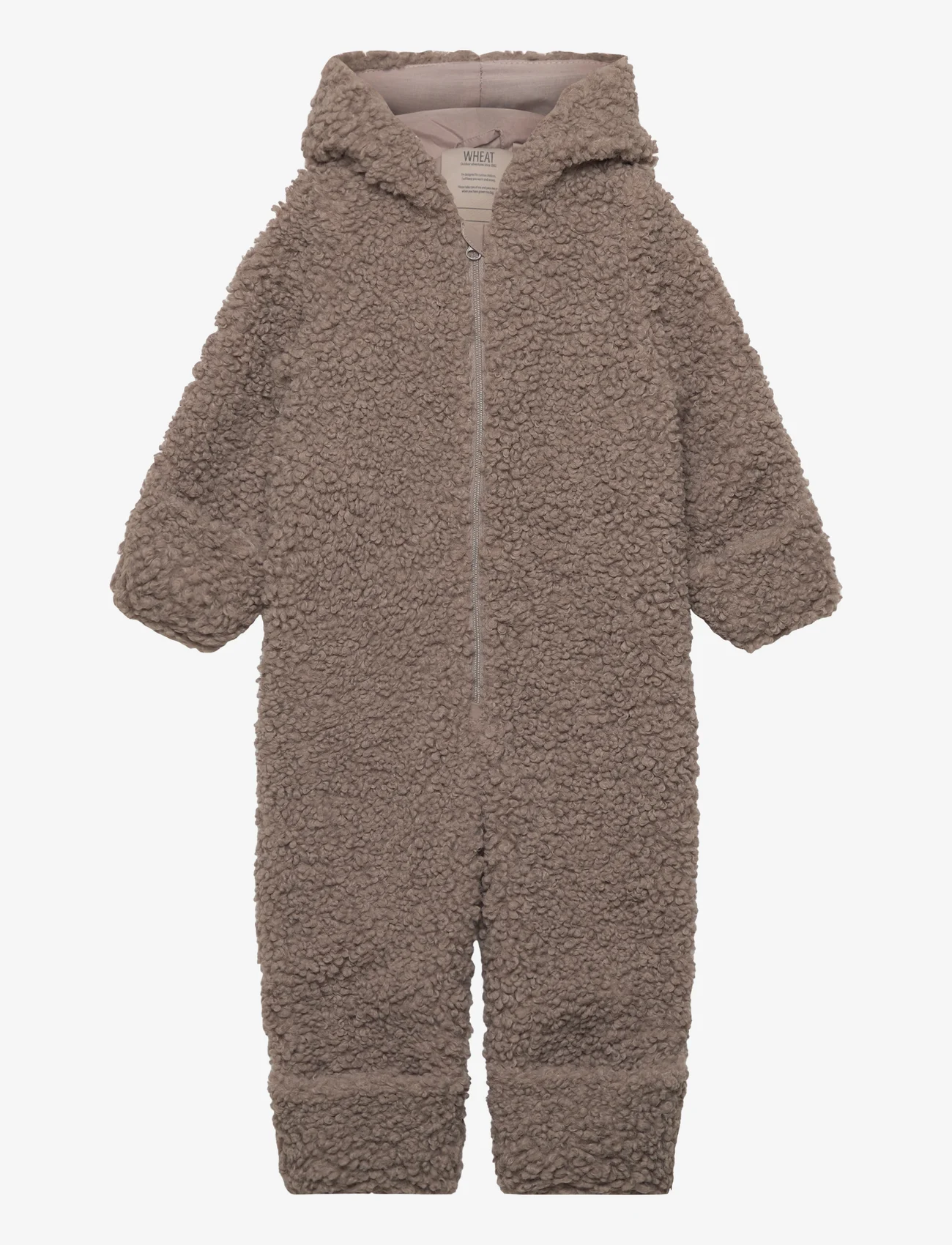 Wheat - Pile Suit Bambi - fleece overall - beige stone - 0