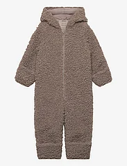 Wheat - Pile Suit Bambi - fleece overalls - beige stone - 0