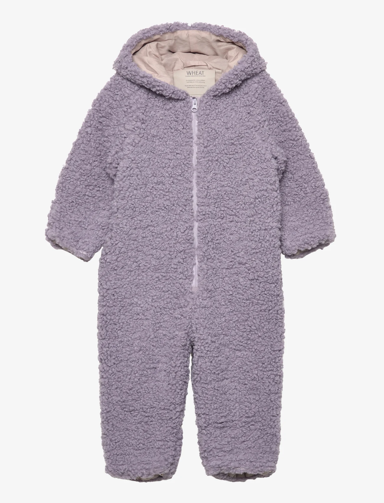 Wheat - Pile Suit Bambi - fleece overall - lavender - 0