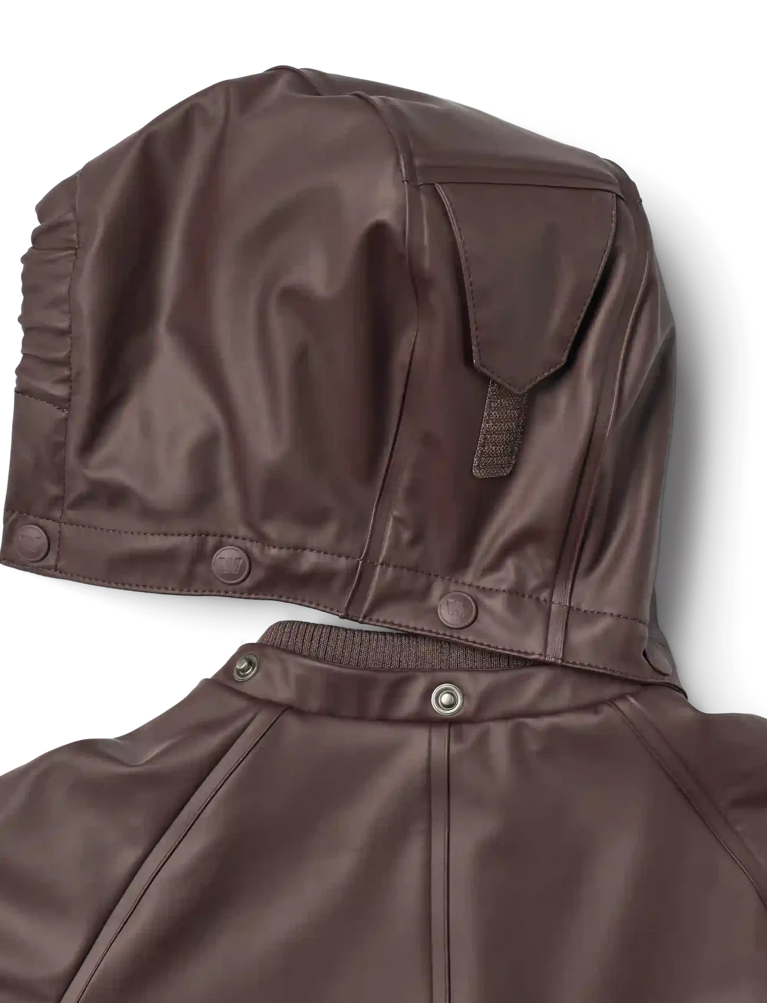 Wheat - Thermo Rainsuit Aiko - regenschutzanzüge - chocolate plum - 2