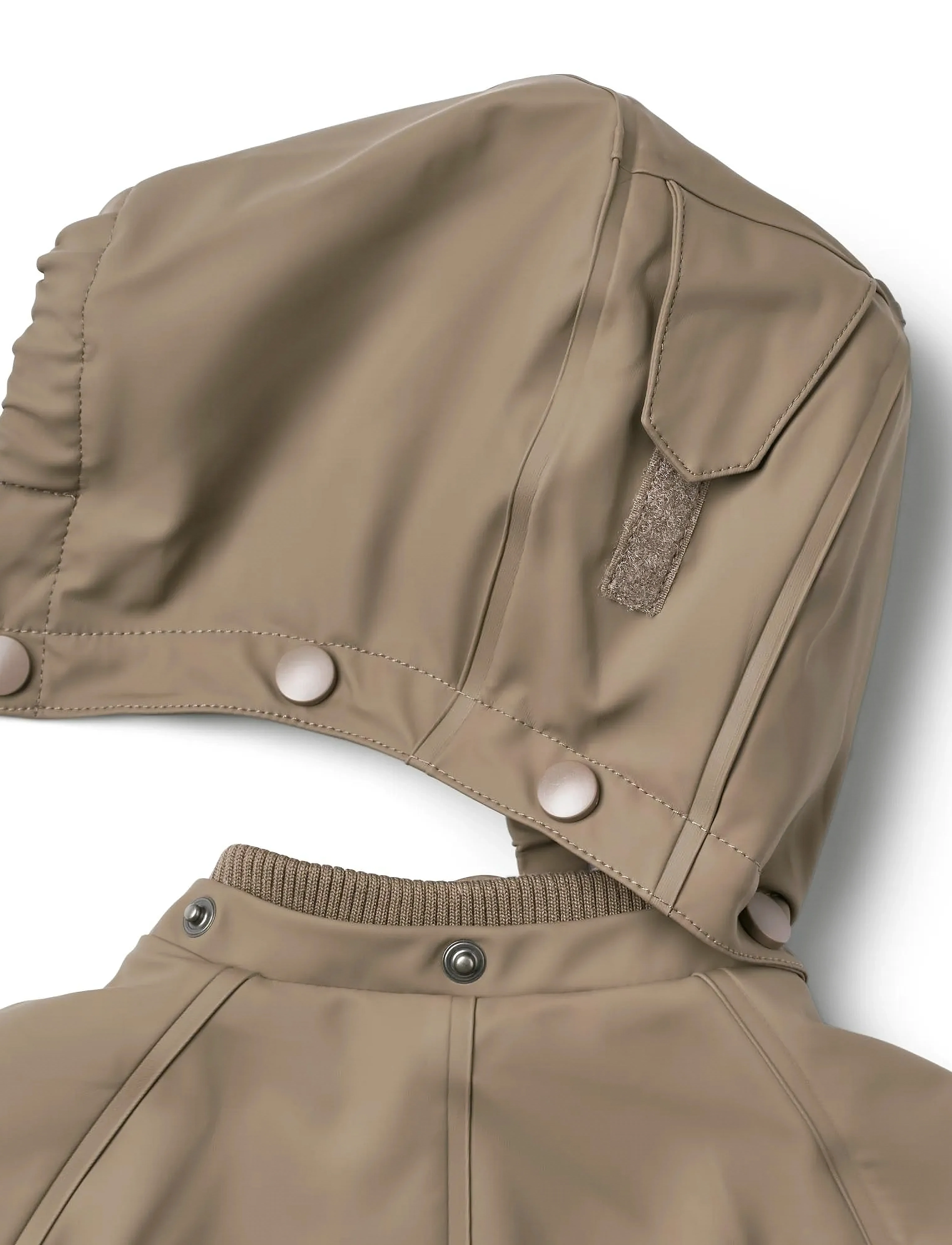 Wheat - Thermo Rainsuit Aiko - regnoveraller - dry wood - 2