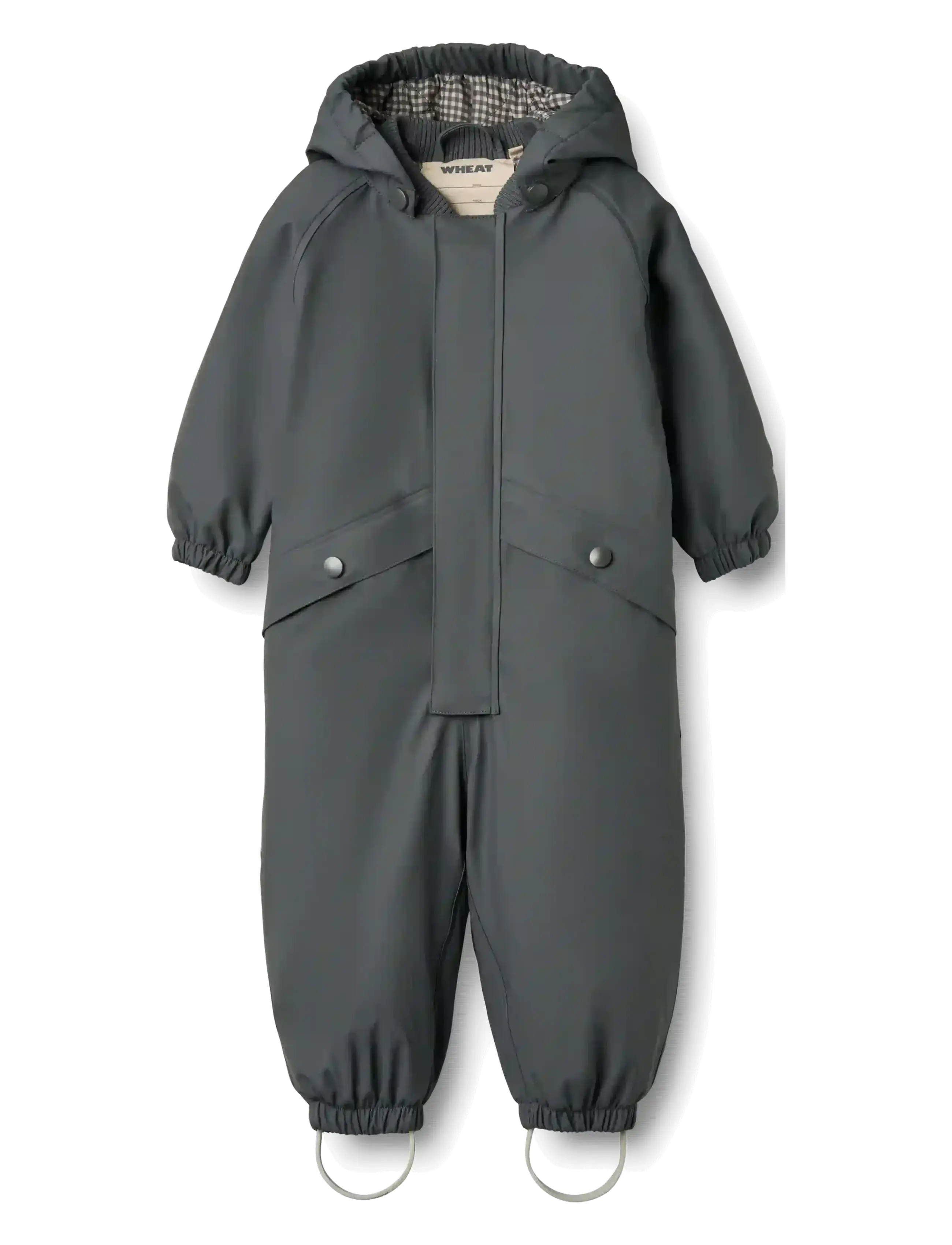 Wheat Thermo Rainsuit Aiko, 86, Grey, Overalls > Overalls Til Regntøj, Børn