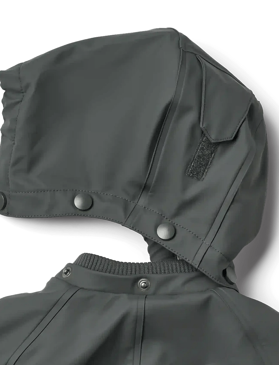 Wheat - Thermo Rainsuit Aiko - regenschutzanzüge - greyblue - 3