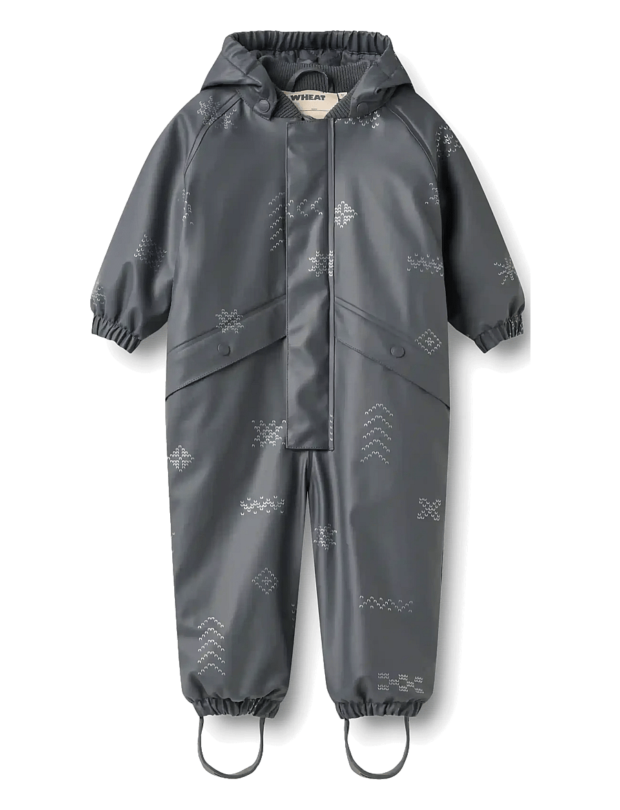 Wheat - Thermo Rainsuit Aiko - regenschutzanzüge - reflective jacquard - 0