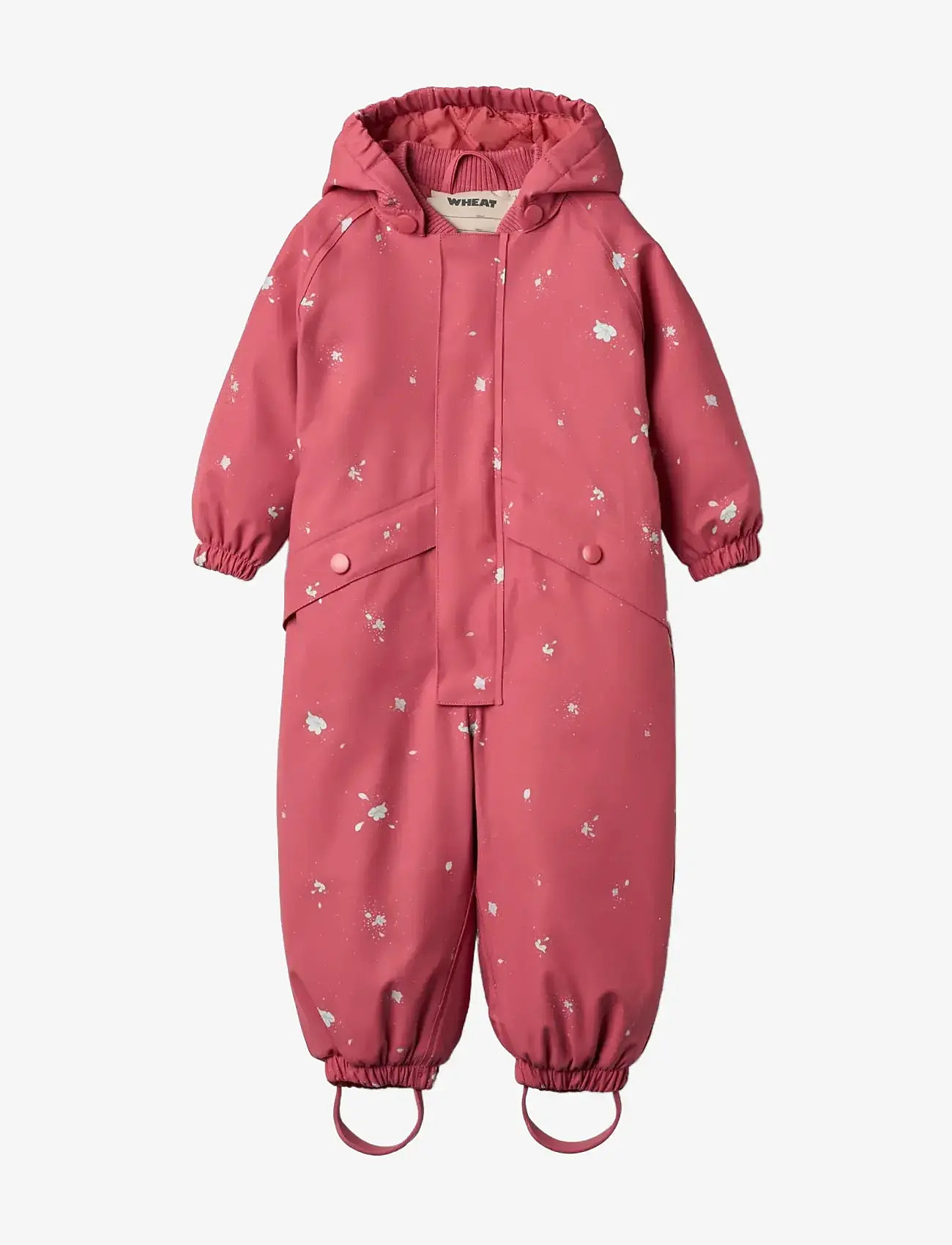 Wheat - Thermo Rain Suit Aiko - regndragter - floating flowers - 0