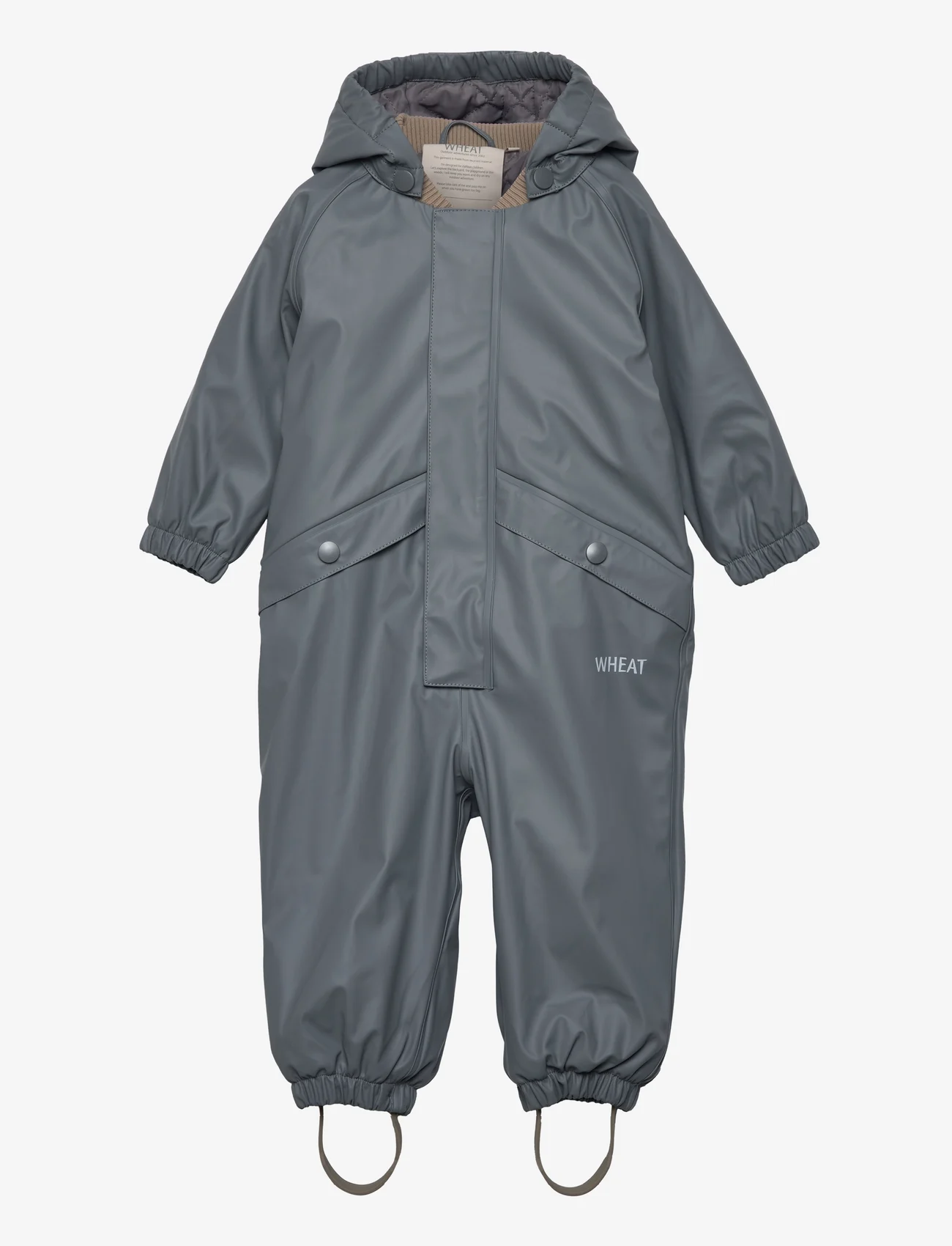 Wheat - Thermo Rainsuit Aiko - regndragter - autumn sky - 0