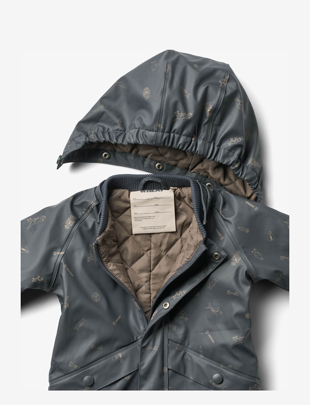 Wheat - Thermo Rainsuit Aiko - regenschutzanzüge - ink pocket treasures - 2