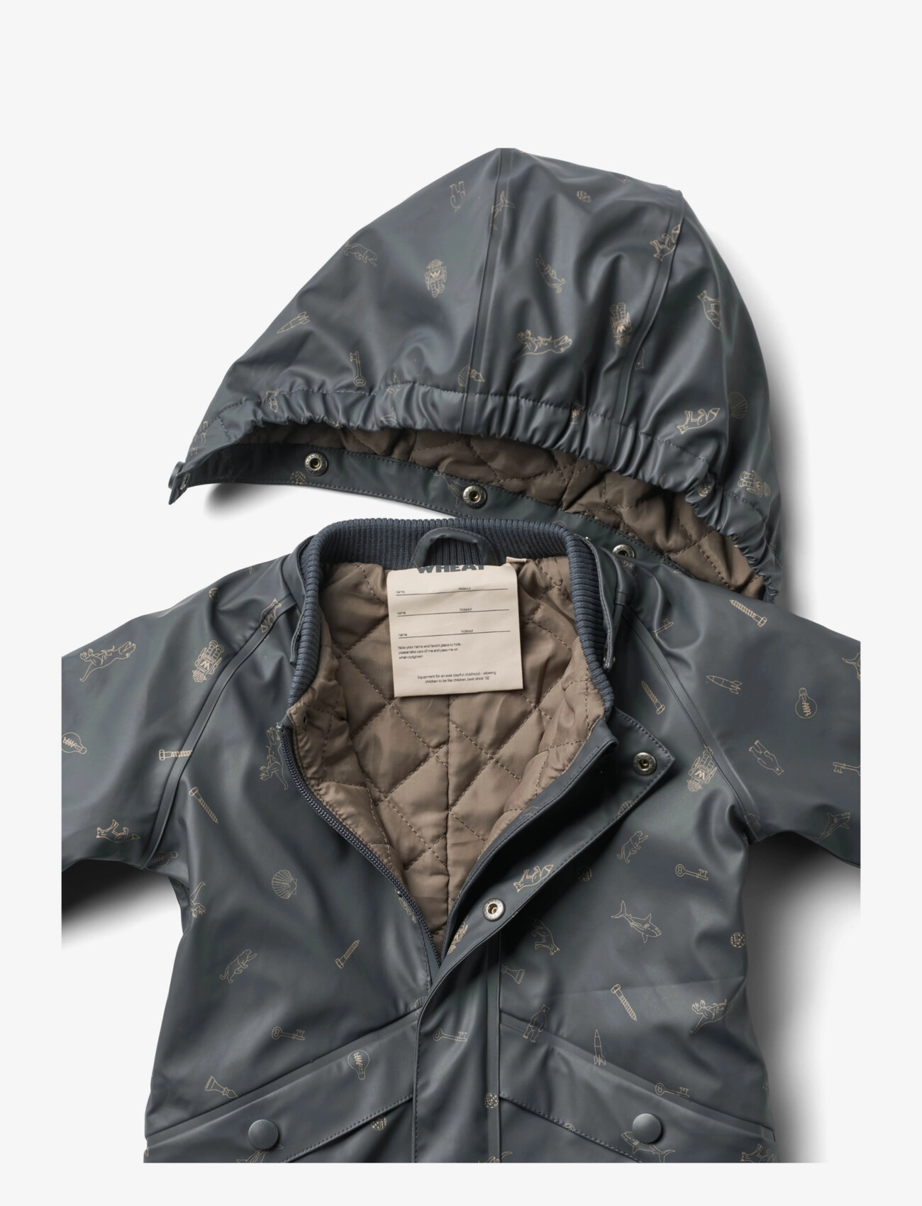 Wheat - Thermo Rainsuit Aiko - ink pocket treasures - 2
