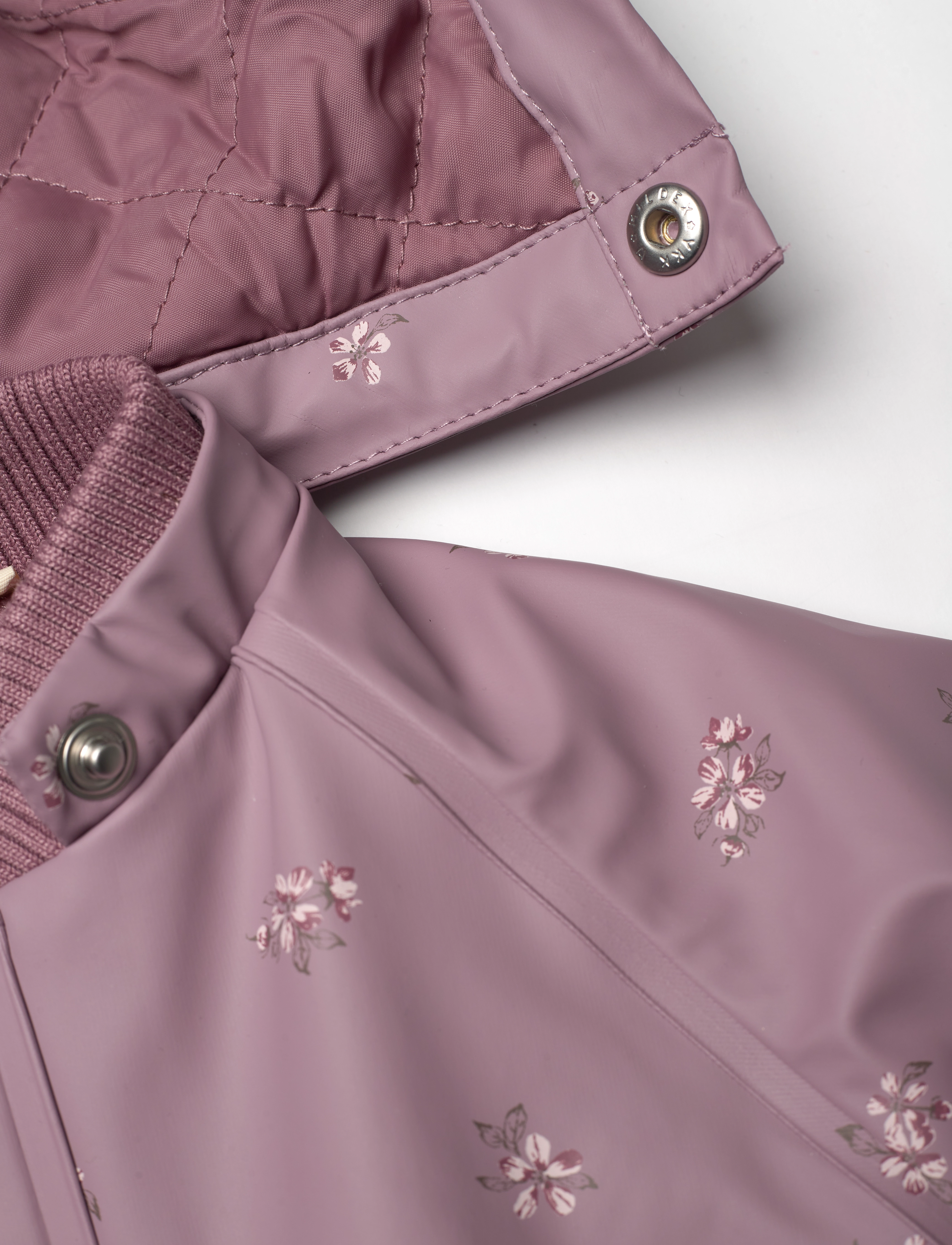 Wheat - Thermo Rainsuit Aiko - soft lilac flowers - 5