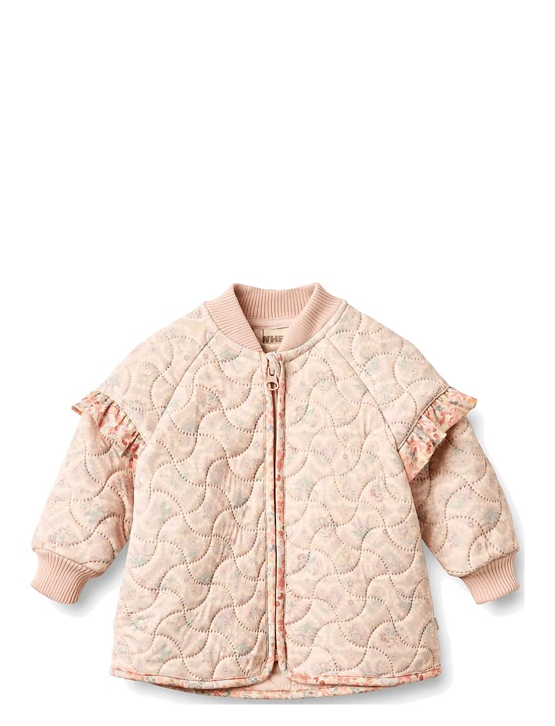 Wheat - Thermo jacket Stjerna - quiltede jakker - heart flowers - 0