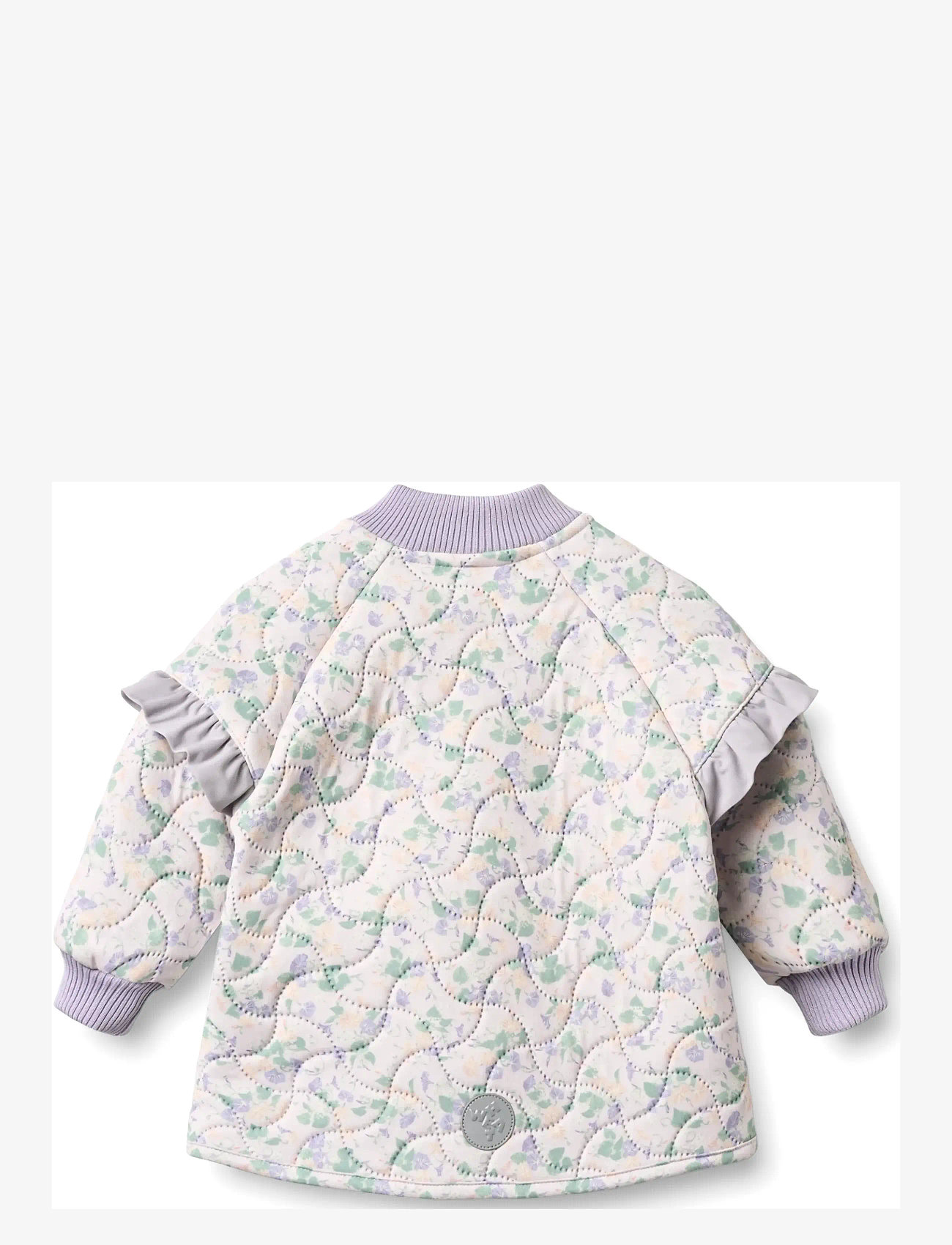 Wheat - Thermo jacket Stjerna - quiltede jakker - purple light petunias - 1