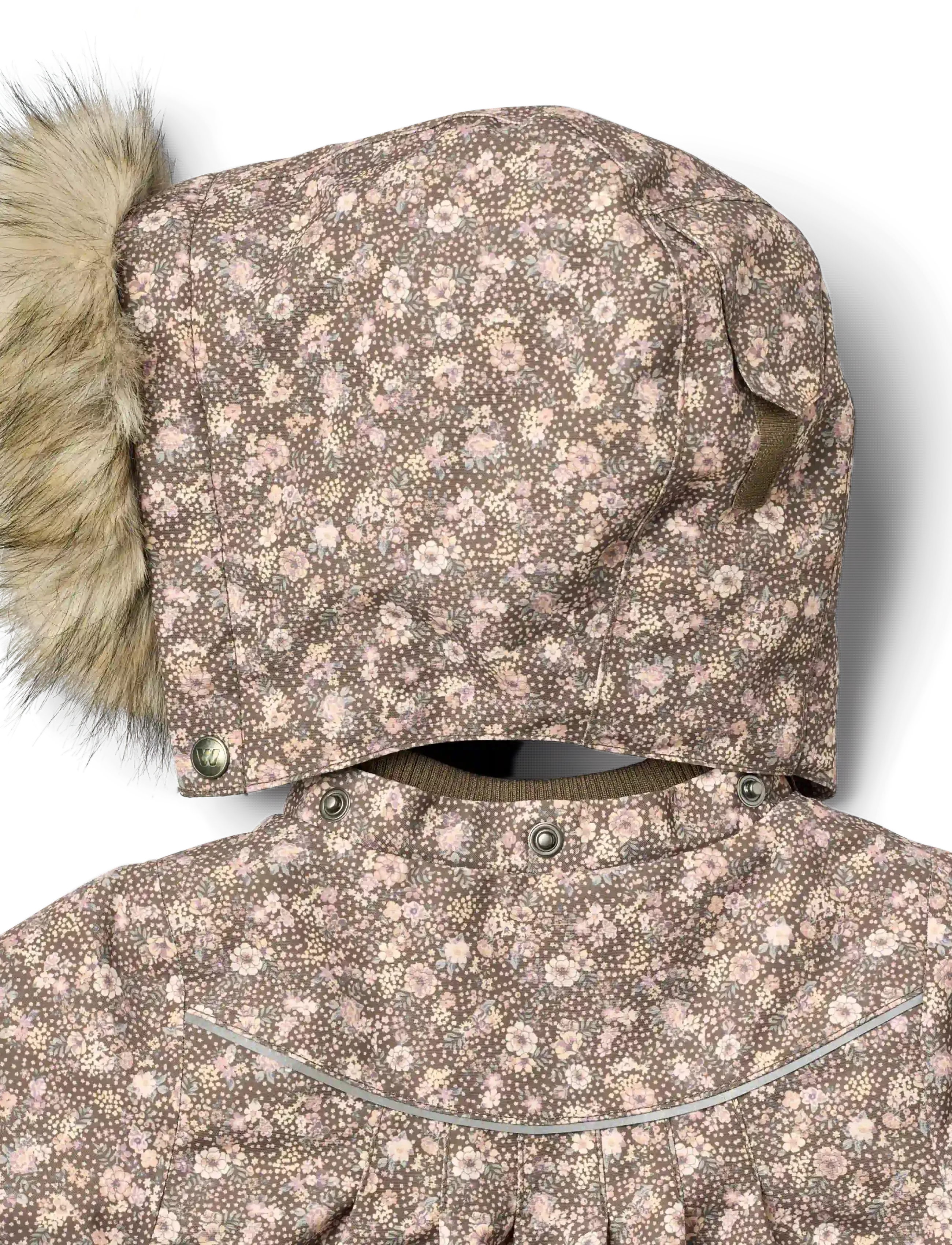 Wheat - Jacket Mathilde - skidjackor - dry wood snow flowers - 2
