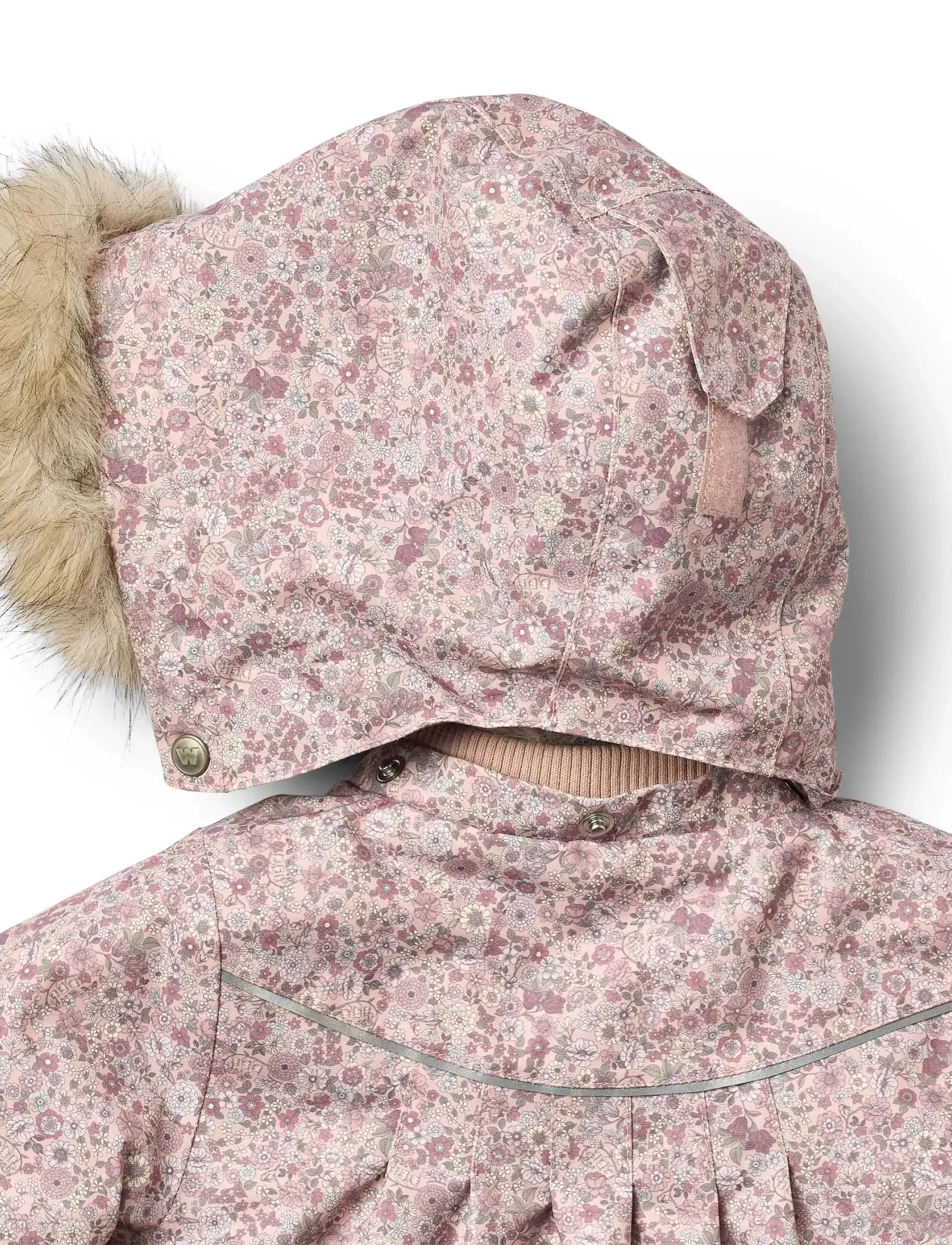 Wheat - Jacket Mathilde - vinterjakker - rose dust flowers - 3