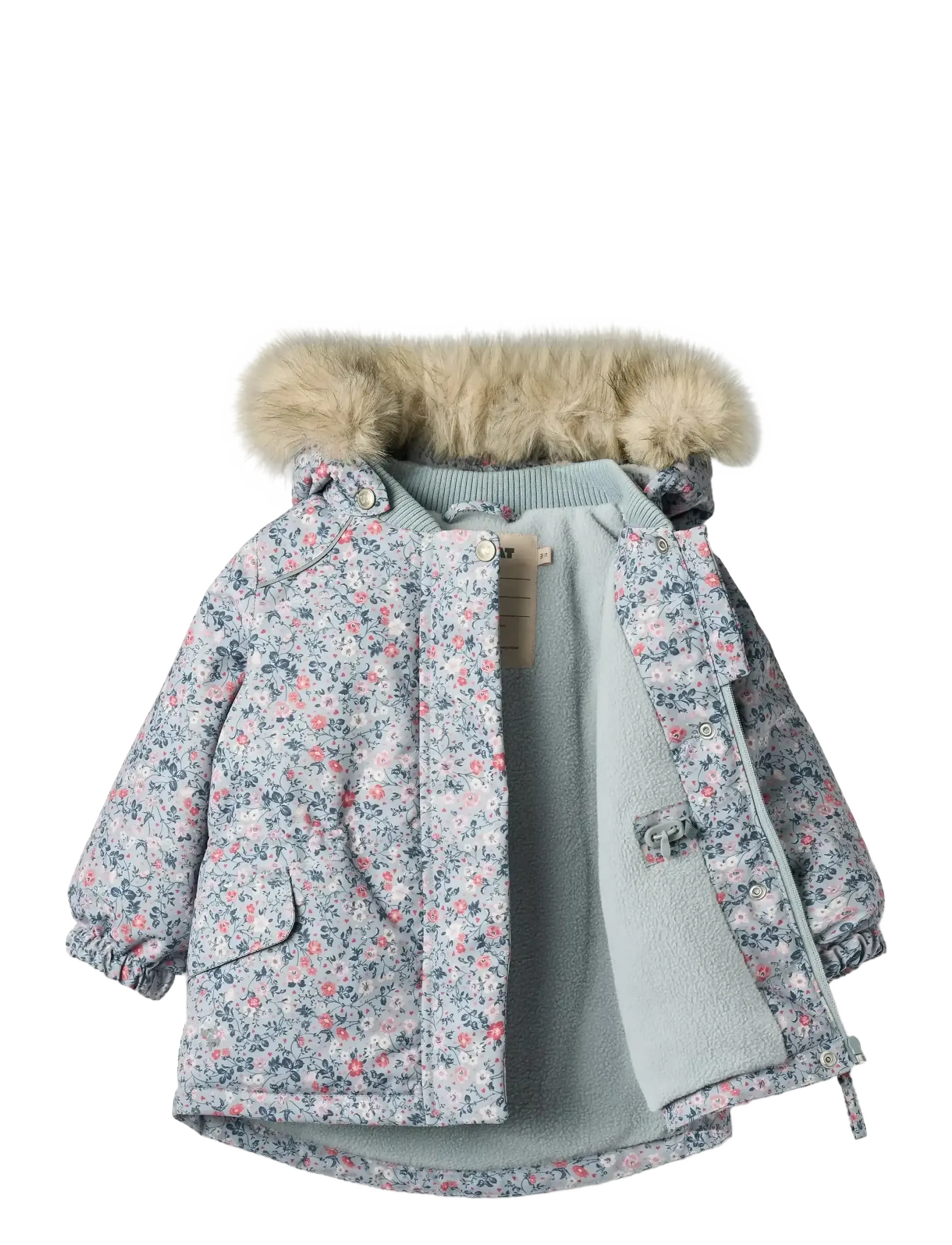 Wheat - Jacket Mathilde - winter jackets - soft rain flowers - 2