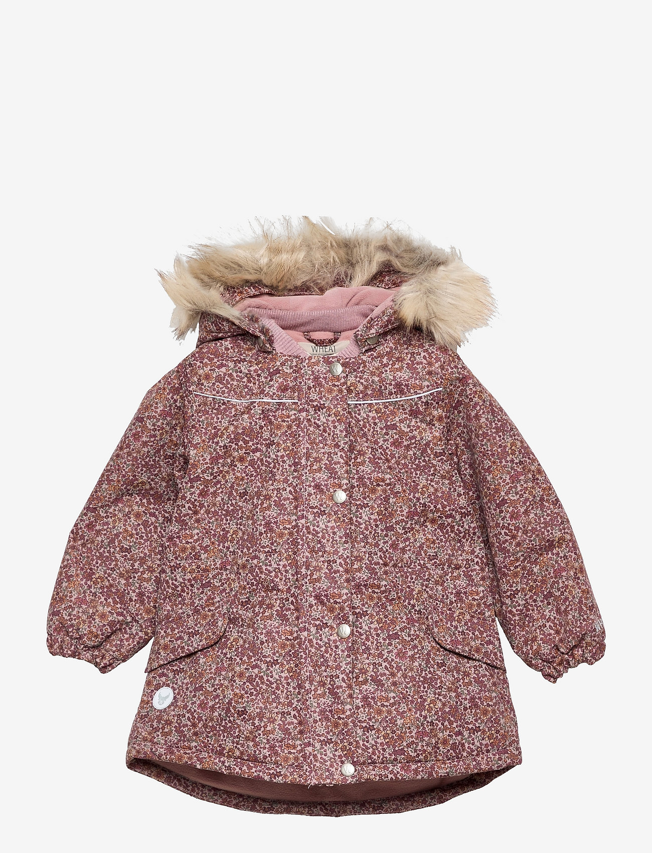 Wheat - Jacket Mathilde Tech - wood rose flowers - 0