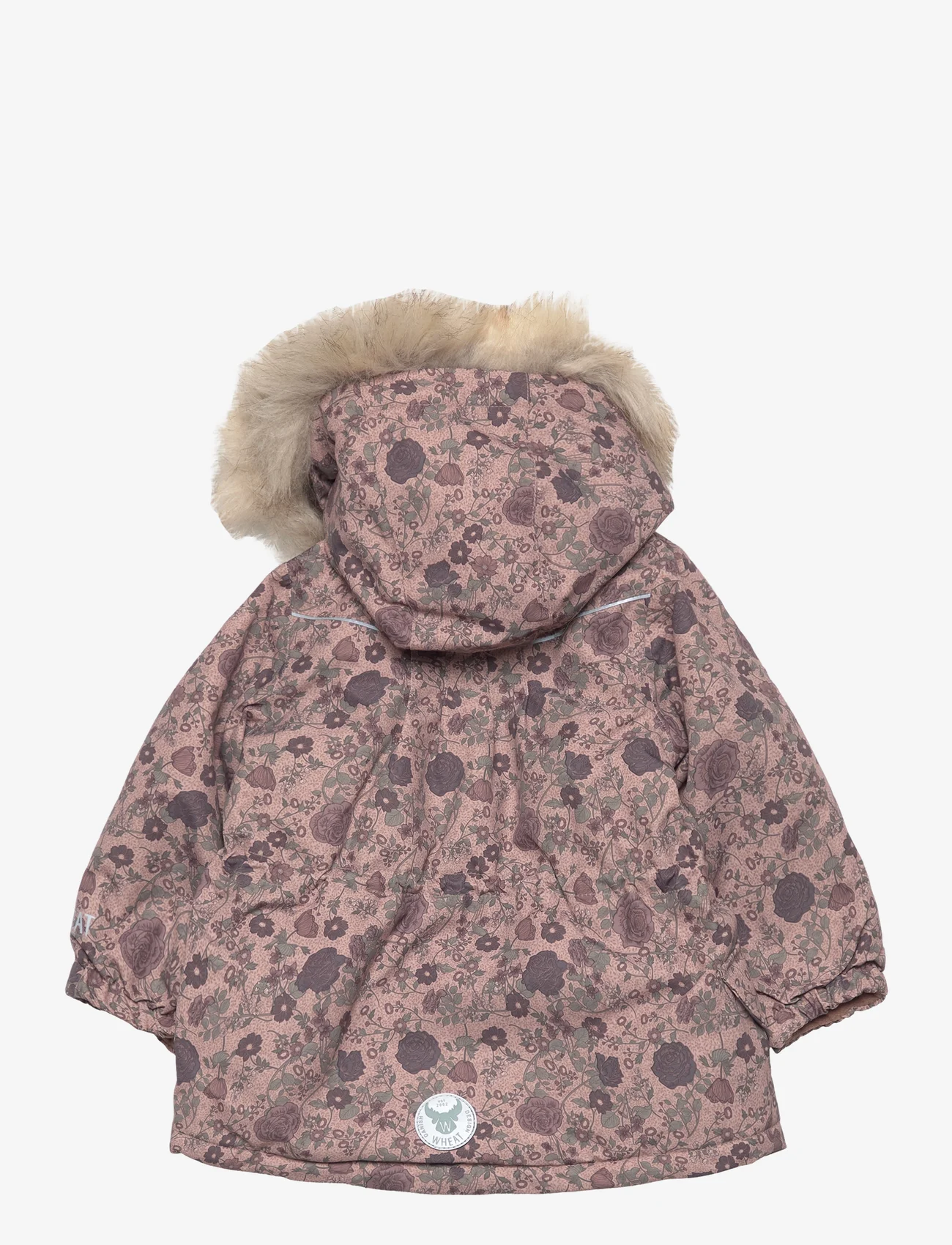 Wheat - Jacket Mathilde Tech - winter jackets - rose dawn flowers - 1