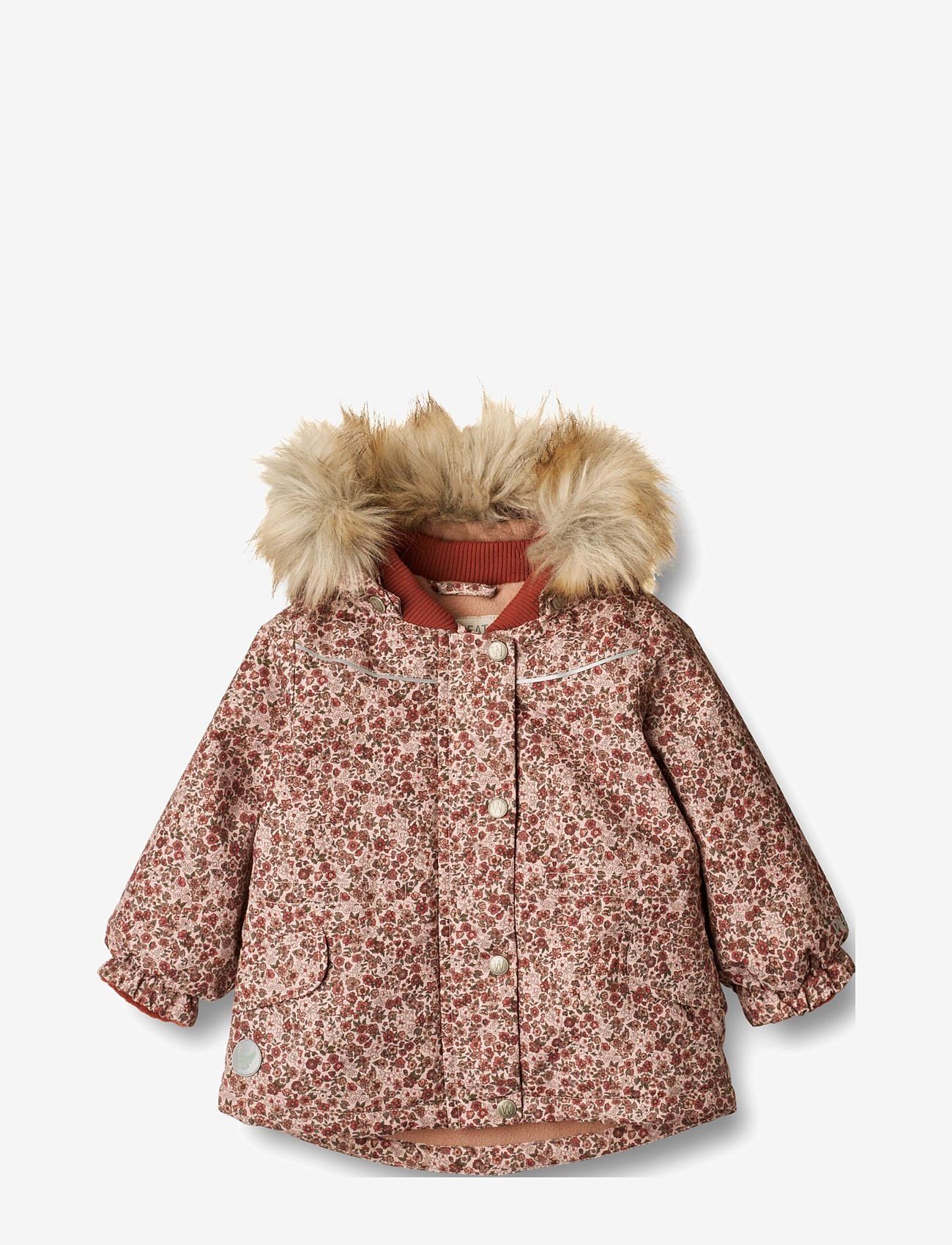 Wheat - Jacket Mathilde Tech - rose dust flowers - 0