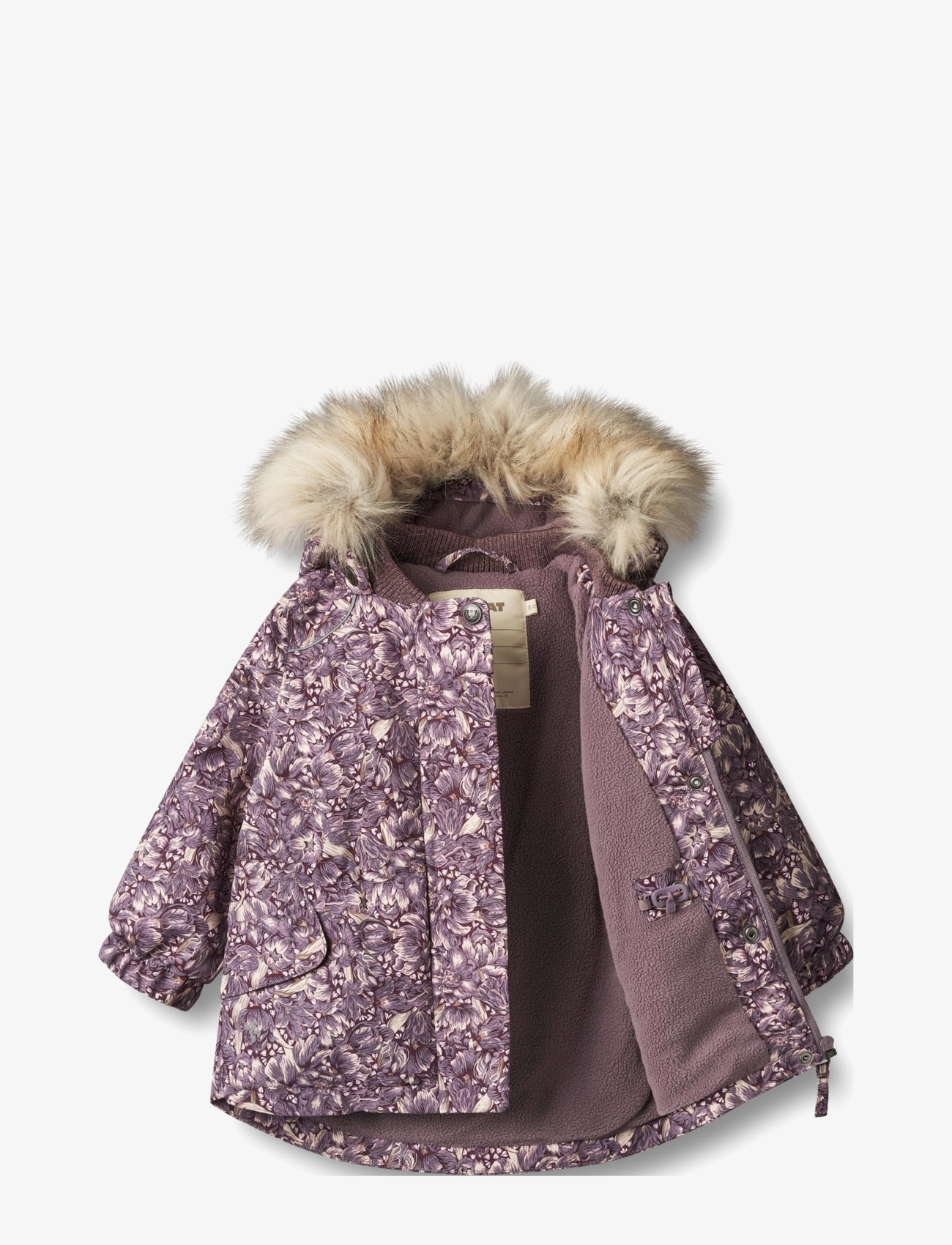 Wheat - Jacket Mathilde Tech - herbstjacken - purple tulips - 3