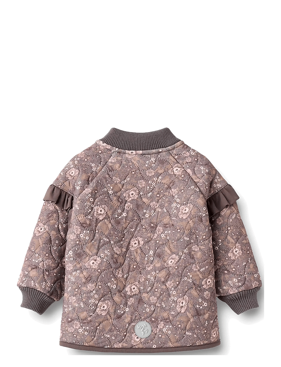 Wheat - Thermo Jacket Ellas - termojakker - purple stone flowers - 1