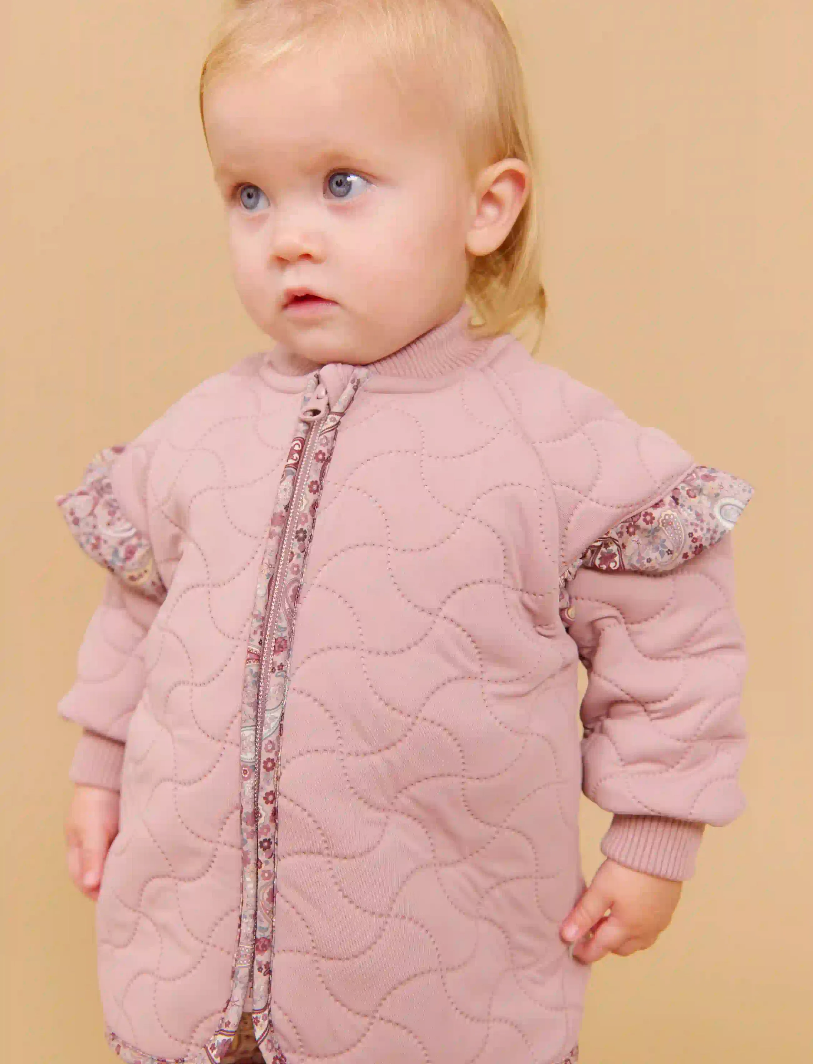 Wheat - Thermo Jacket Ellas - syystakit - warm rose - 4