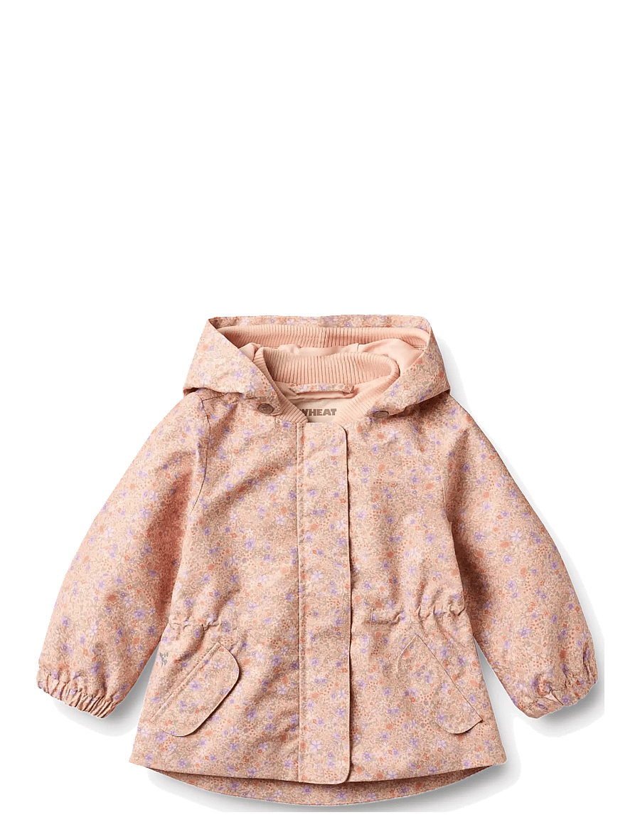 Wheat - Jacket Ada - kurtki shell - rose sorbet flowers - 0