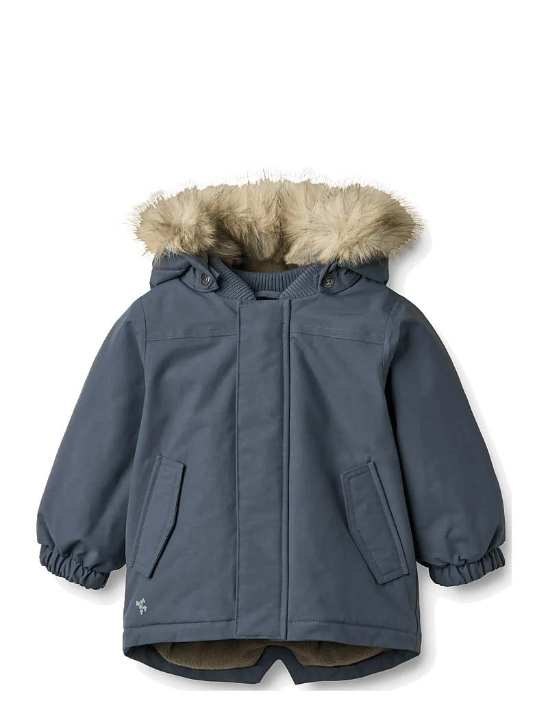 Wheat - Jacket Kasper - daunen- und steppjacken - greyblue - 0