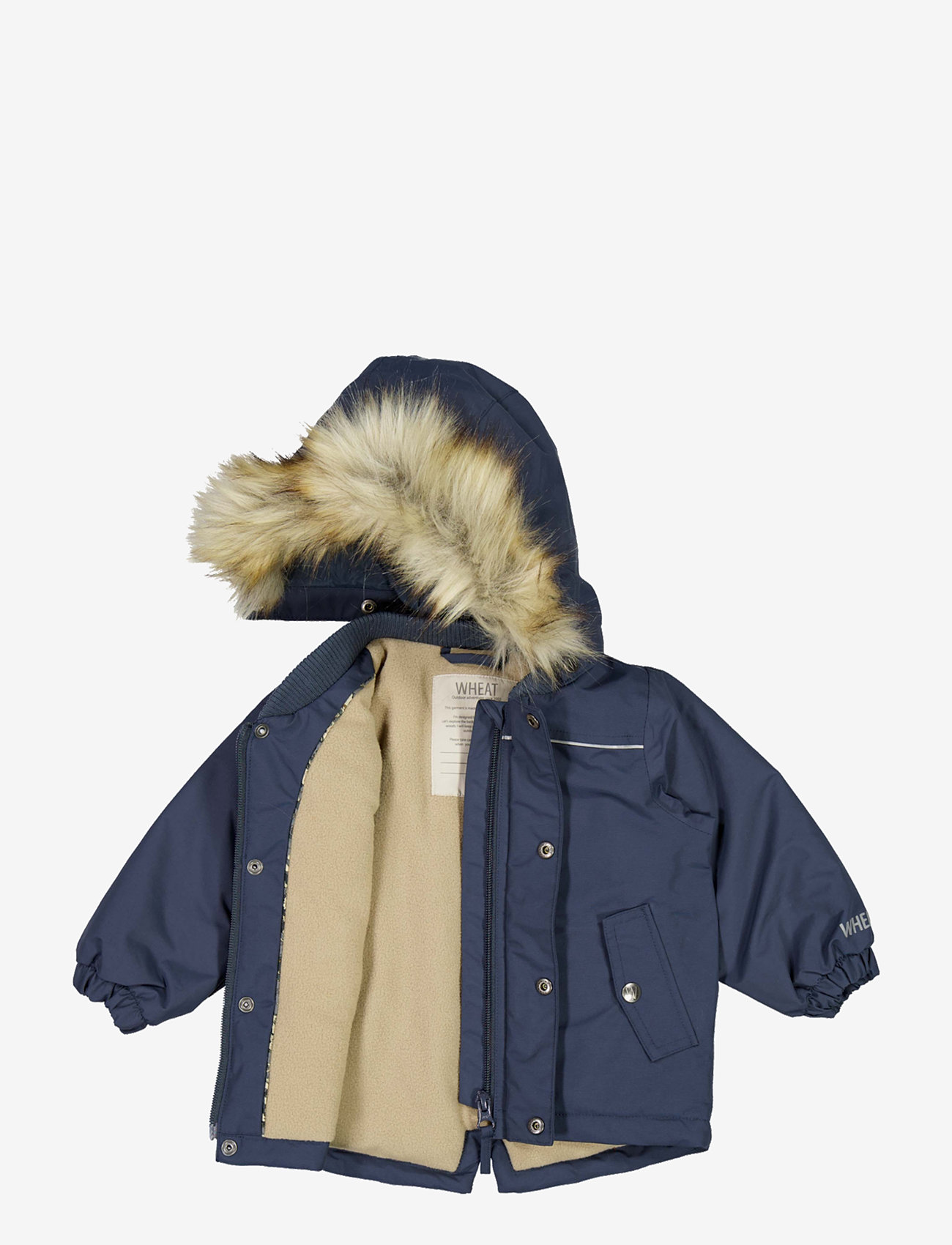 Wheat - Jacket Kasper Tech - daunen- und steppjacken - sea storm - 2