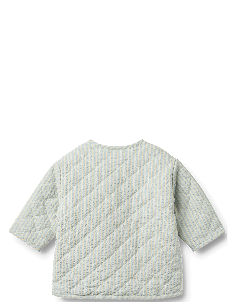 Wheat - Quilt Jacket Saxo - quiltede jakker - summer sky stripe - 1