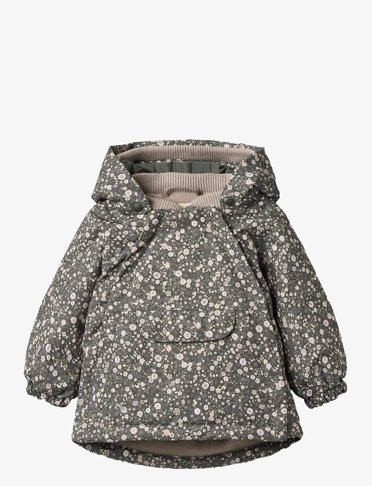 Wheat - Jacket Sascha - winterjacke - black sea open flowers - 0