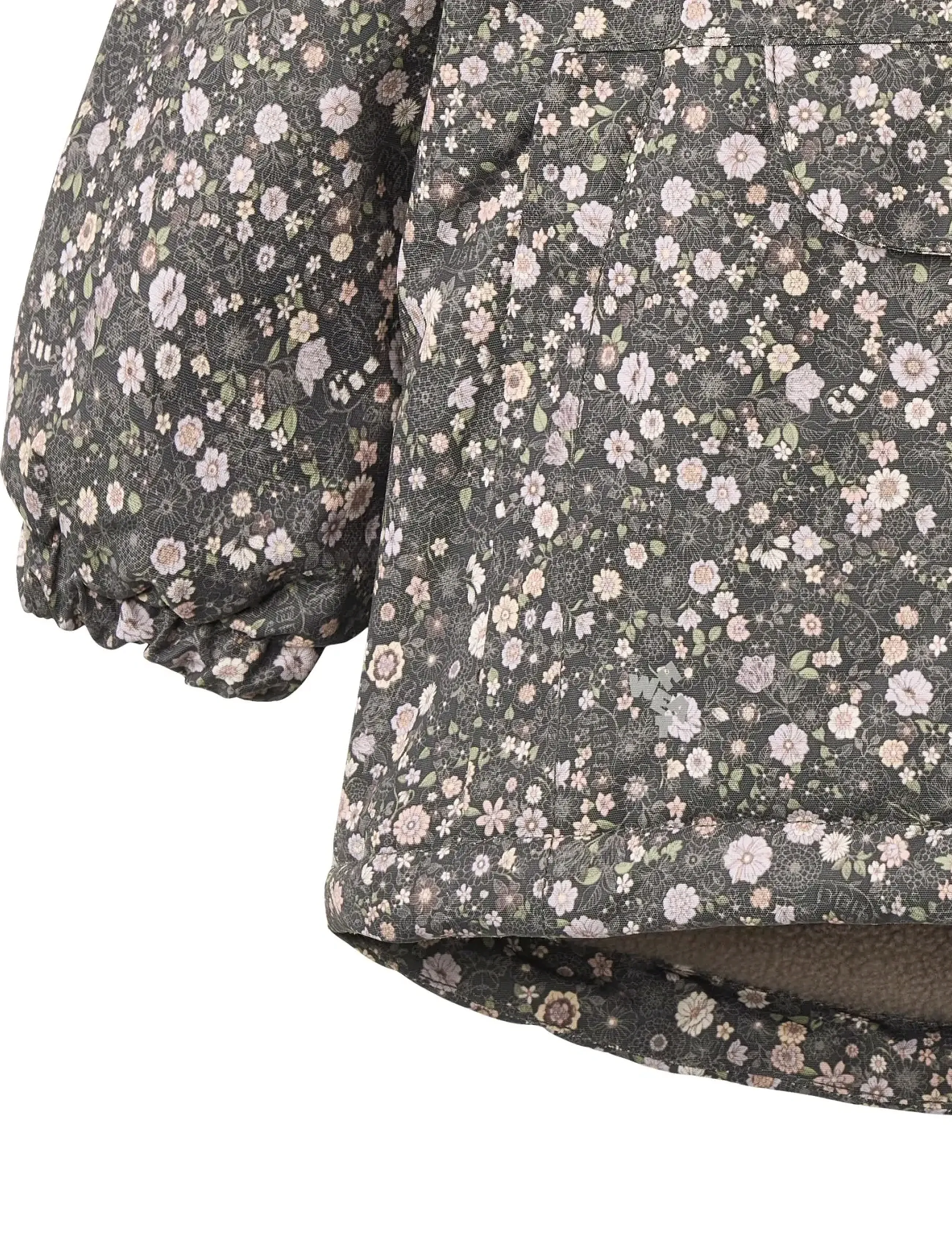 Wheat - Tech Jacket Sascha - skijacken - black sea open flowers - 5