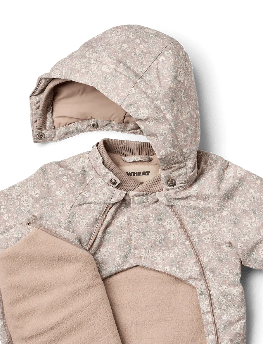 Wheat - Tech Jacket Sascha - skidjackor - dry rose flowers - 2