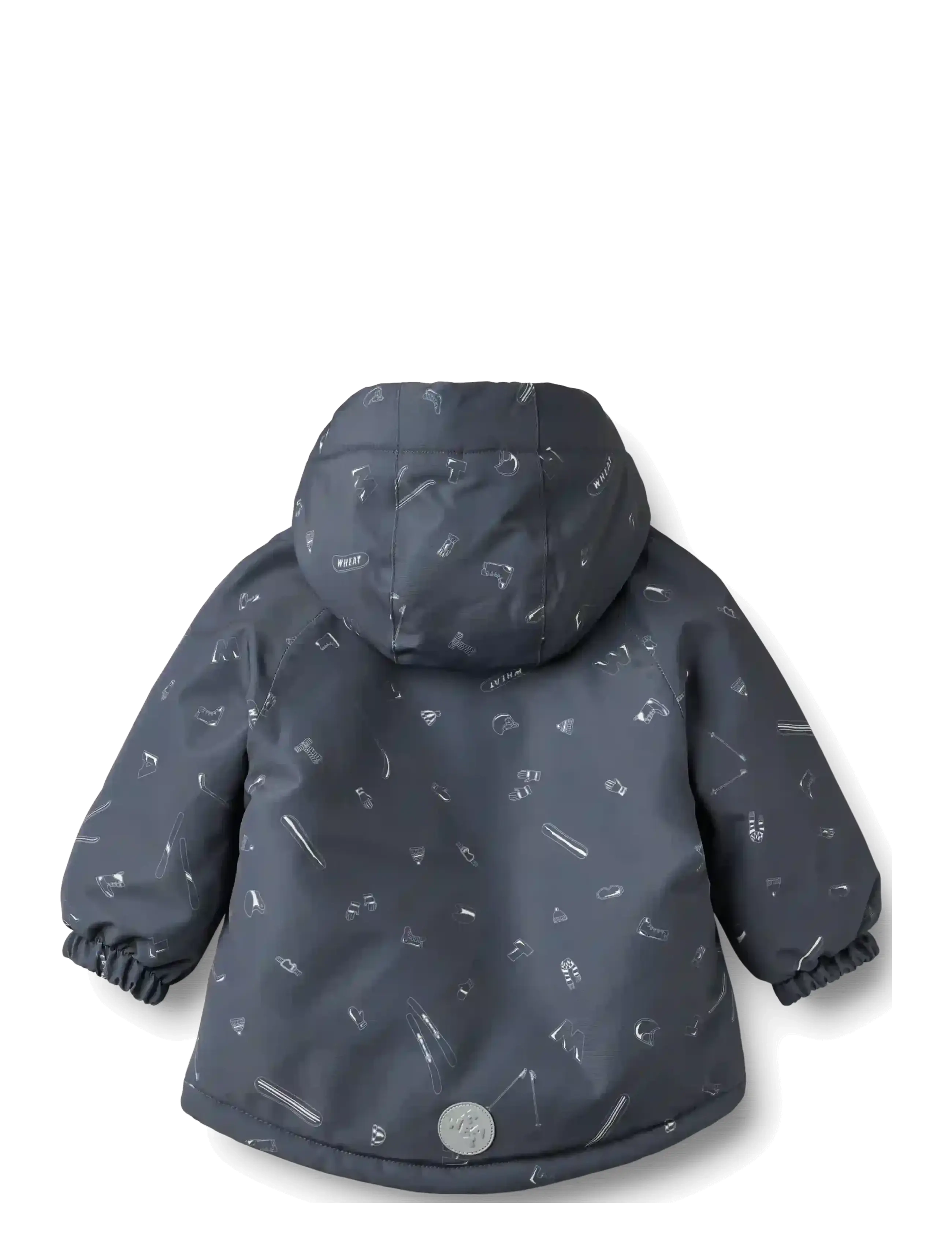 Wheat - Tech Jacket Sascha - suusajoped - winter blue aop - 1