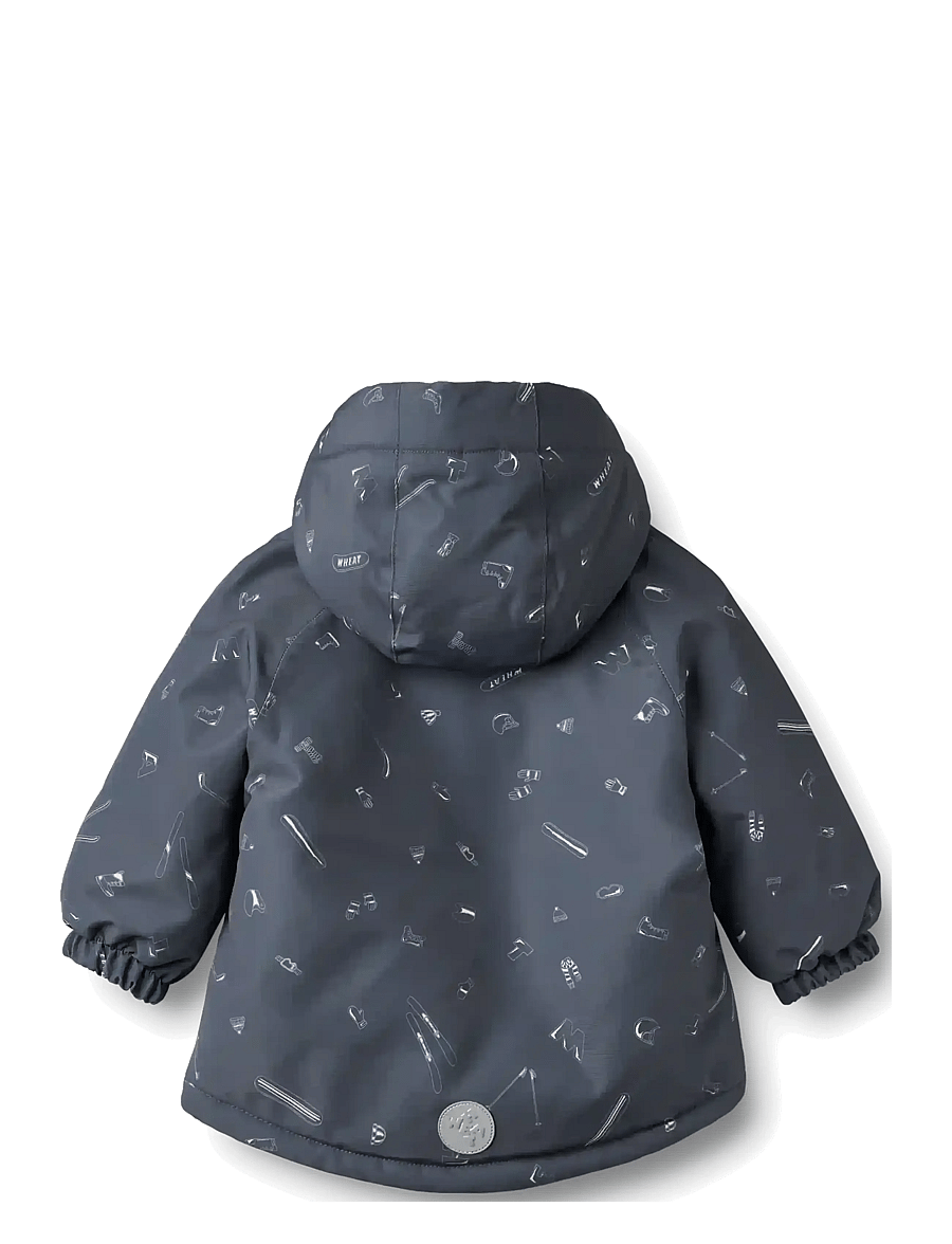 Wheat - Tech Jacket Sascha - suusajoped - winter blue aop - 1