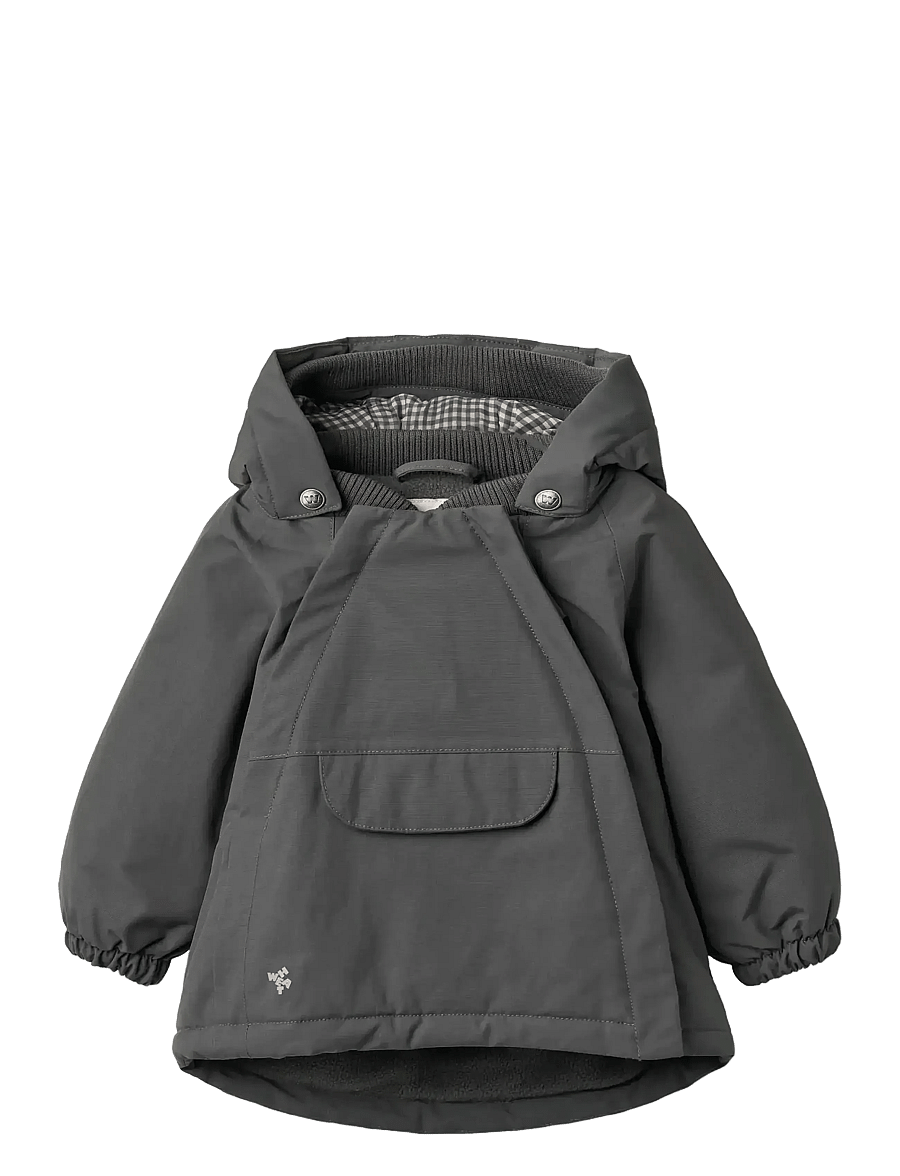 Wheat - Tech Jacket Sascha - anorak tipo striukės - black sea - 0
