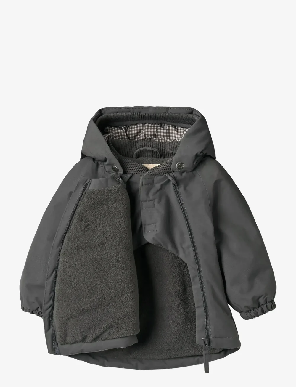 Wheat - Tech Jacket Sascha - anoraks - black sea - 2