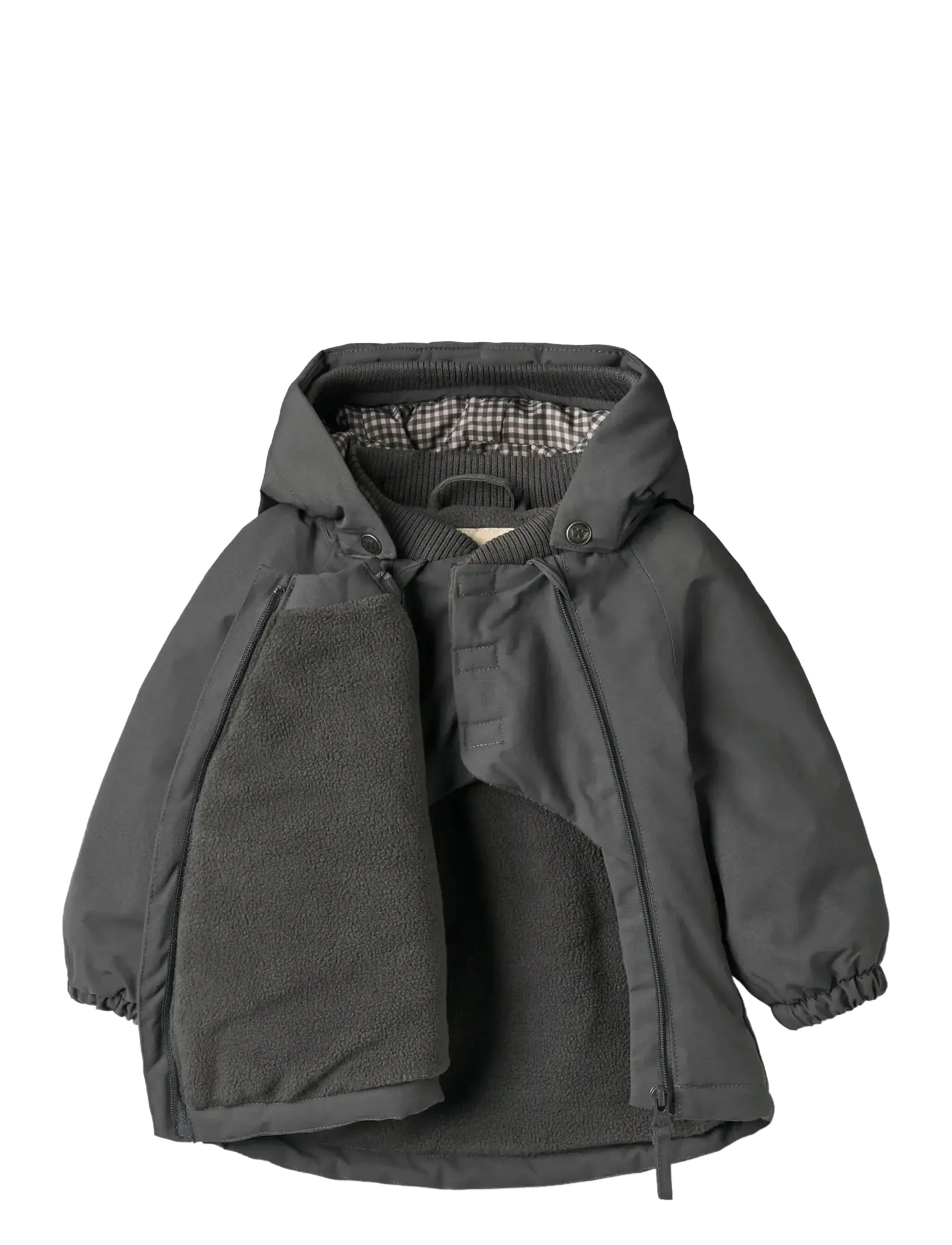 Wheat - Tech Jacket Sascha - anorak tipo striukės - black sea - 2