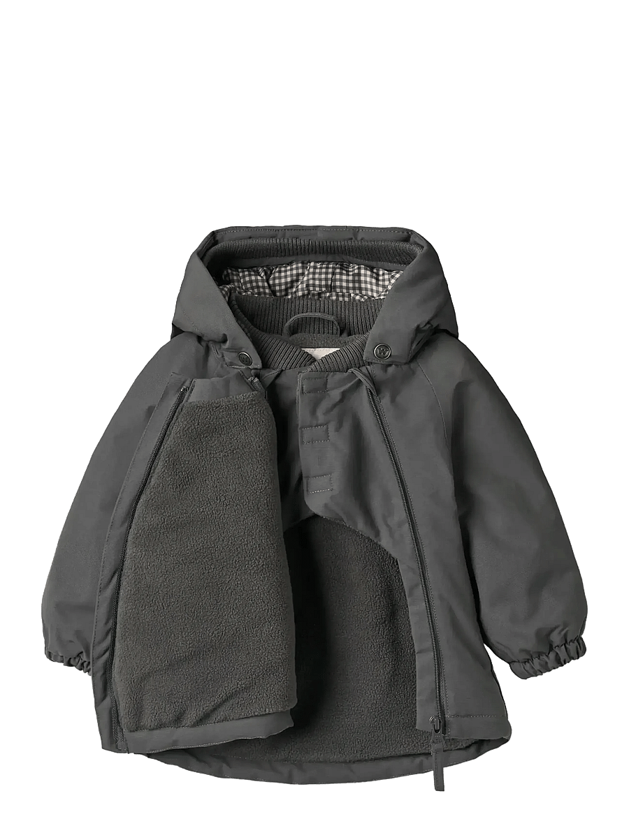 Wheat - Tech Jacket Sascha - anorak tipo striukės - black sea - 2