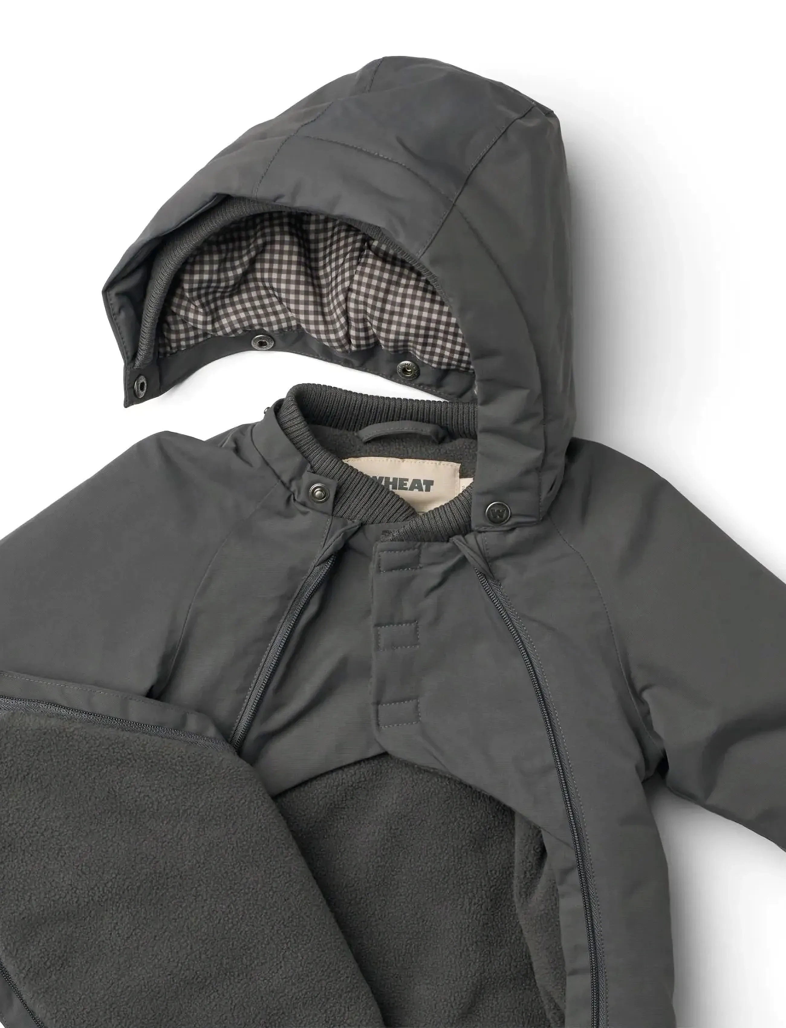 Wheat - Tech Jacket Sascha - anorak tipo striukės - black sea - 3