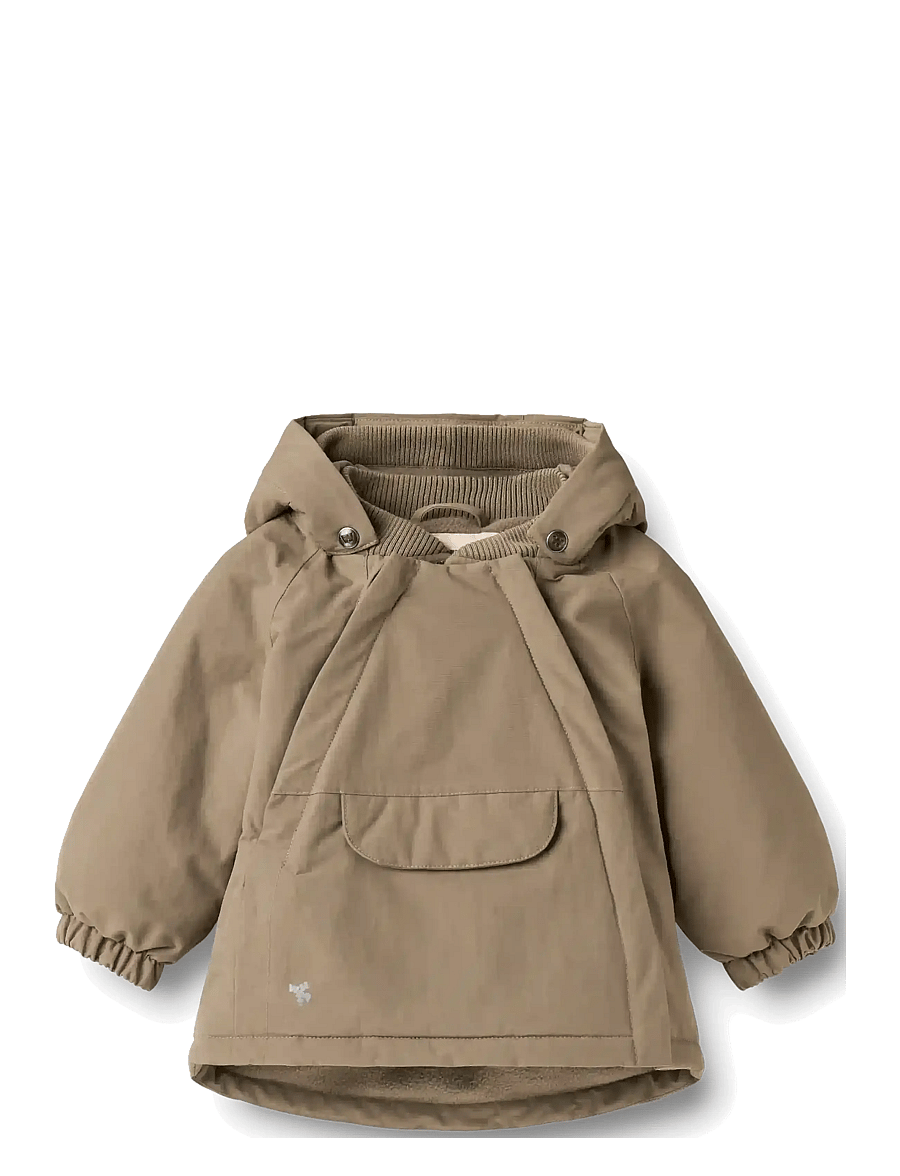 Wheat - Tech Jacket Sascha - anoraker - dry wood - 0