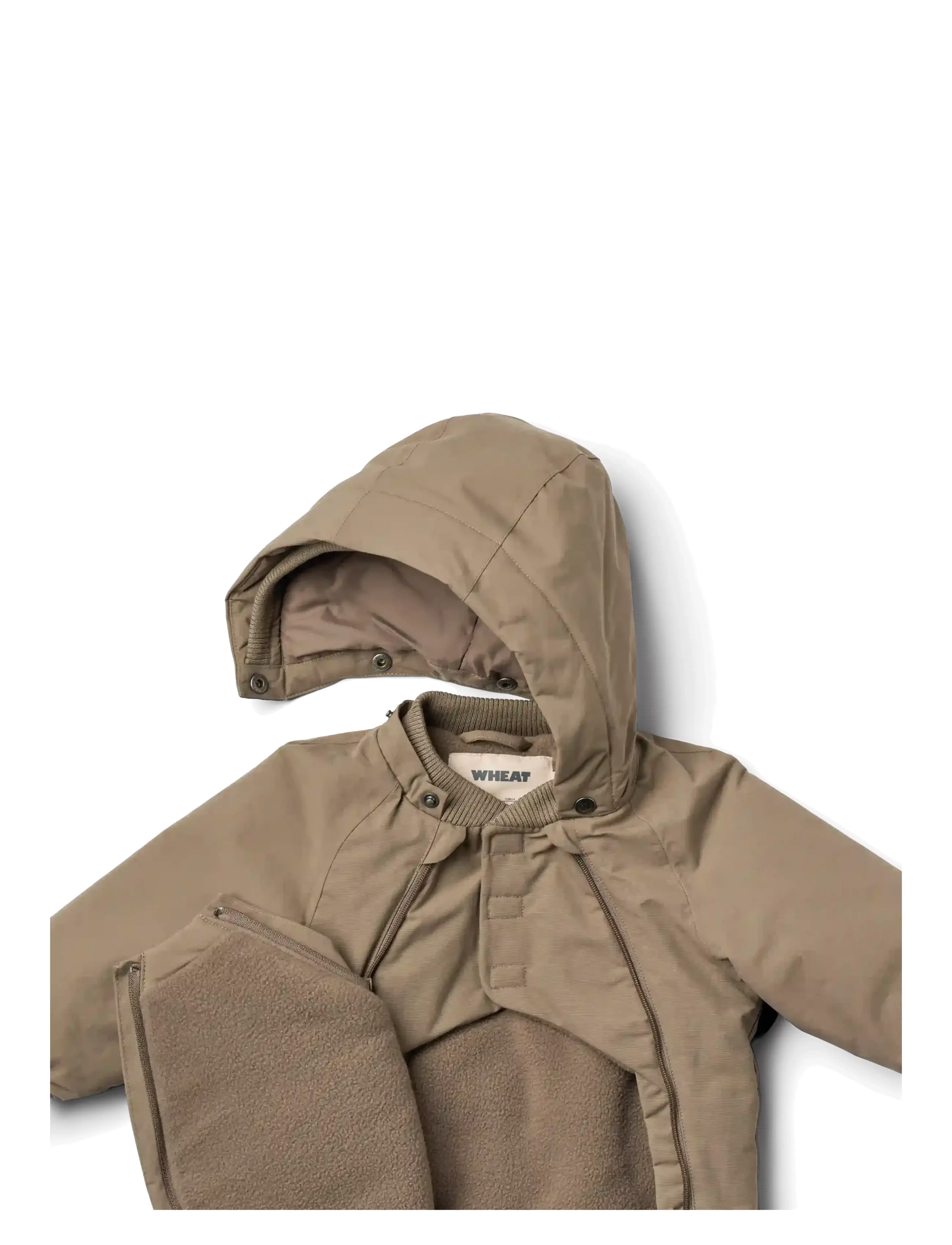 Wheat - Tech Jacket Sascha - anoraker - dry wood - 2