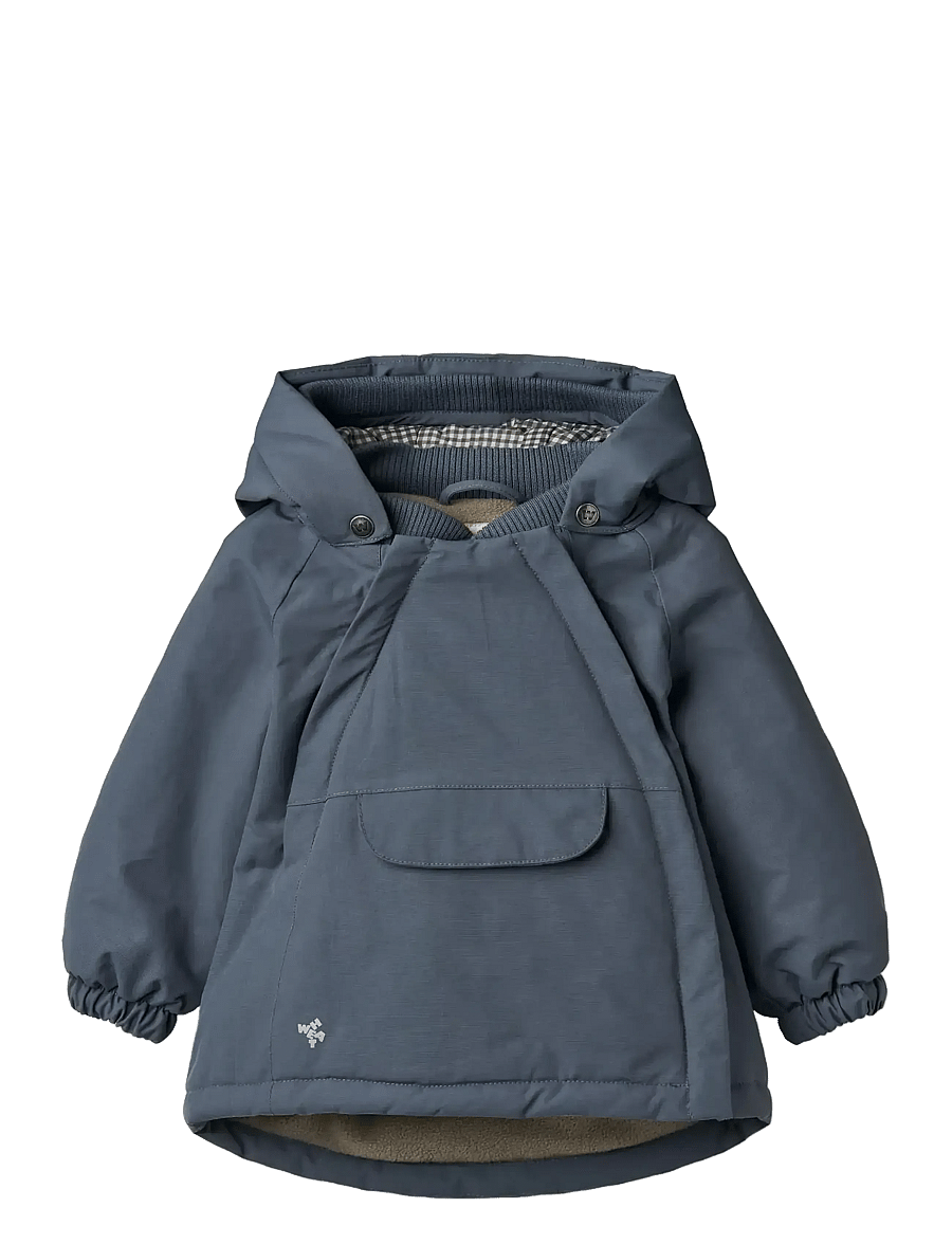 Wheat - Tech Jacket Sascha - anoraks - greyblue - 0